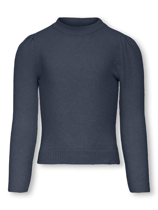 Only Mini Katja Life Puff Knit - Ombre Blue