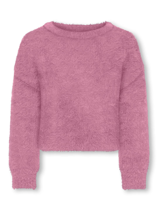 Only Mini Newpiumo Pullover - Mauve Orchid