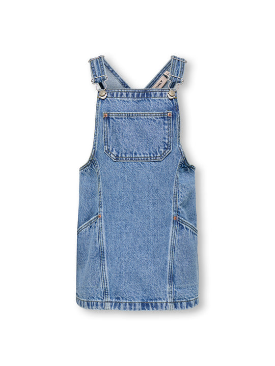 Only Mini Cille Short Spencer Dress - Medium Blue Denim
