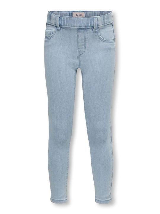 Only Mini Rain Skinny Jeans - Light Blue Denim