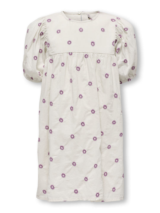 Only Mini Filuca S/S Dress - Tofu