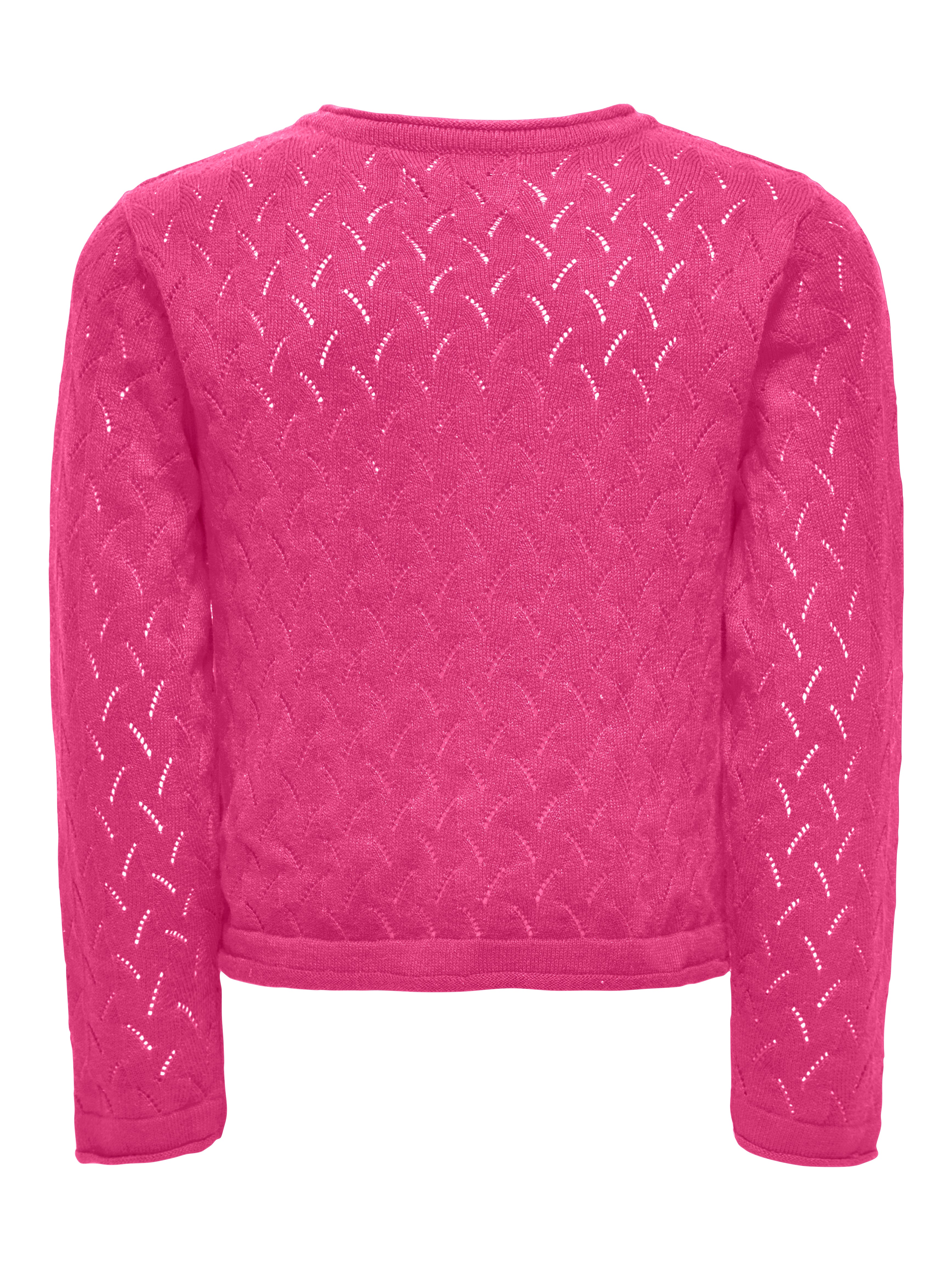 Only Mini Megan Life Cardigan NOOS - Magenta