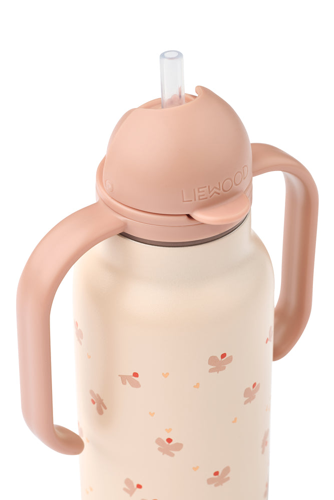 Liewood Kimmie Vandflaske - Mini Butterfly / Apple blossom