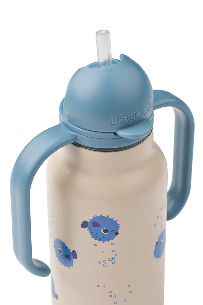 Liewood Kimmie Vandflaske - Pufferfish / Sandy
