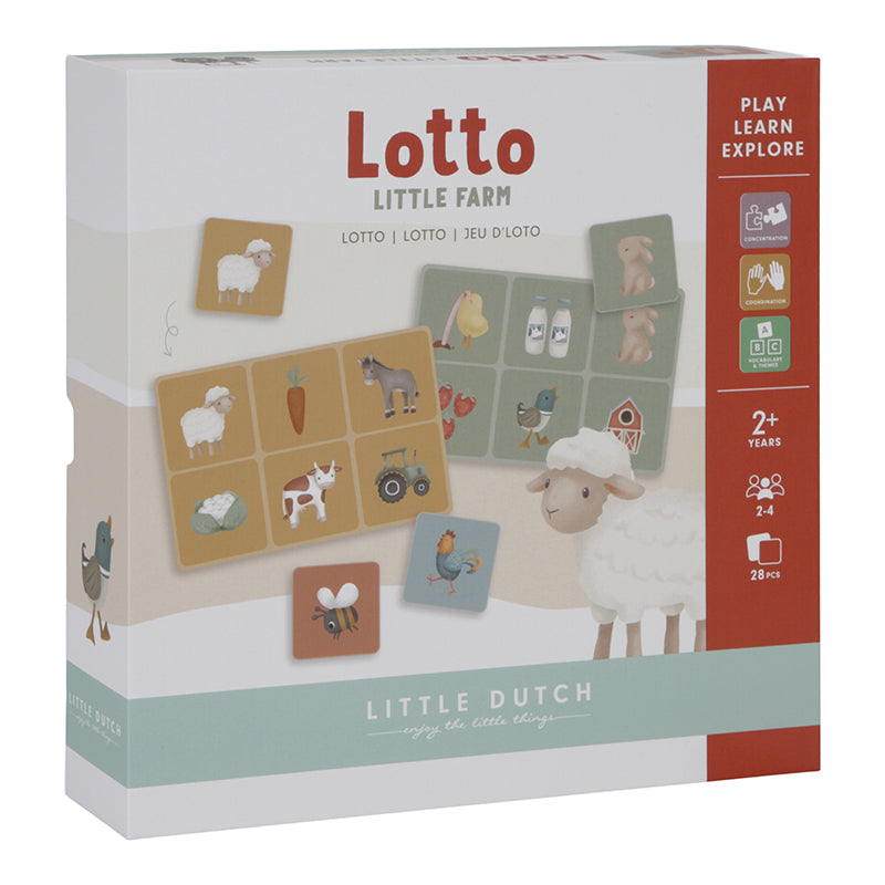Little Dutch Sanse - Puslespil - Lotto Little Farm