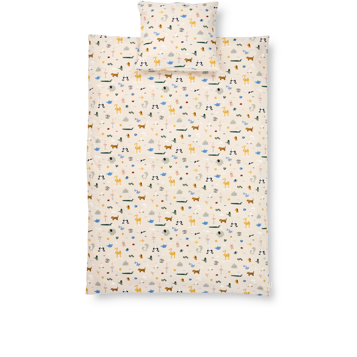 Liewood Ingeborg Junior Sengetøj - Around the world/Sandy