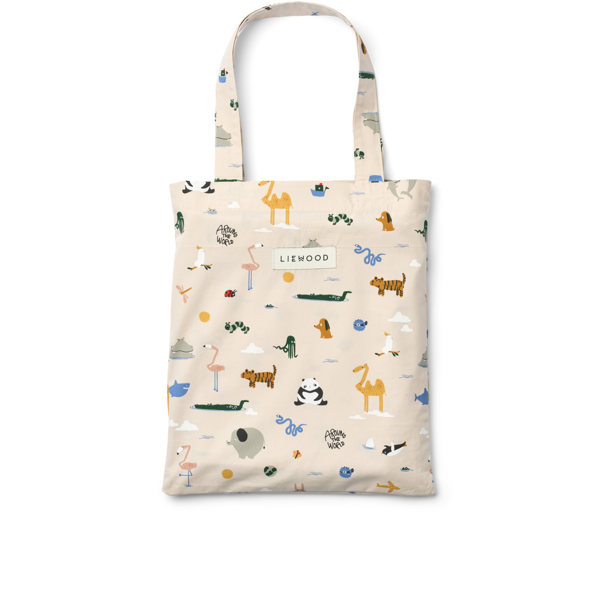 Liewood Ingeborg Junior Sengetøj - Around the world/Sandy