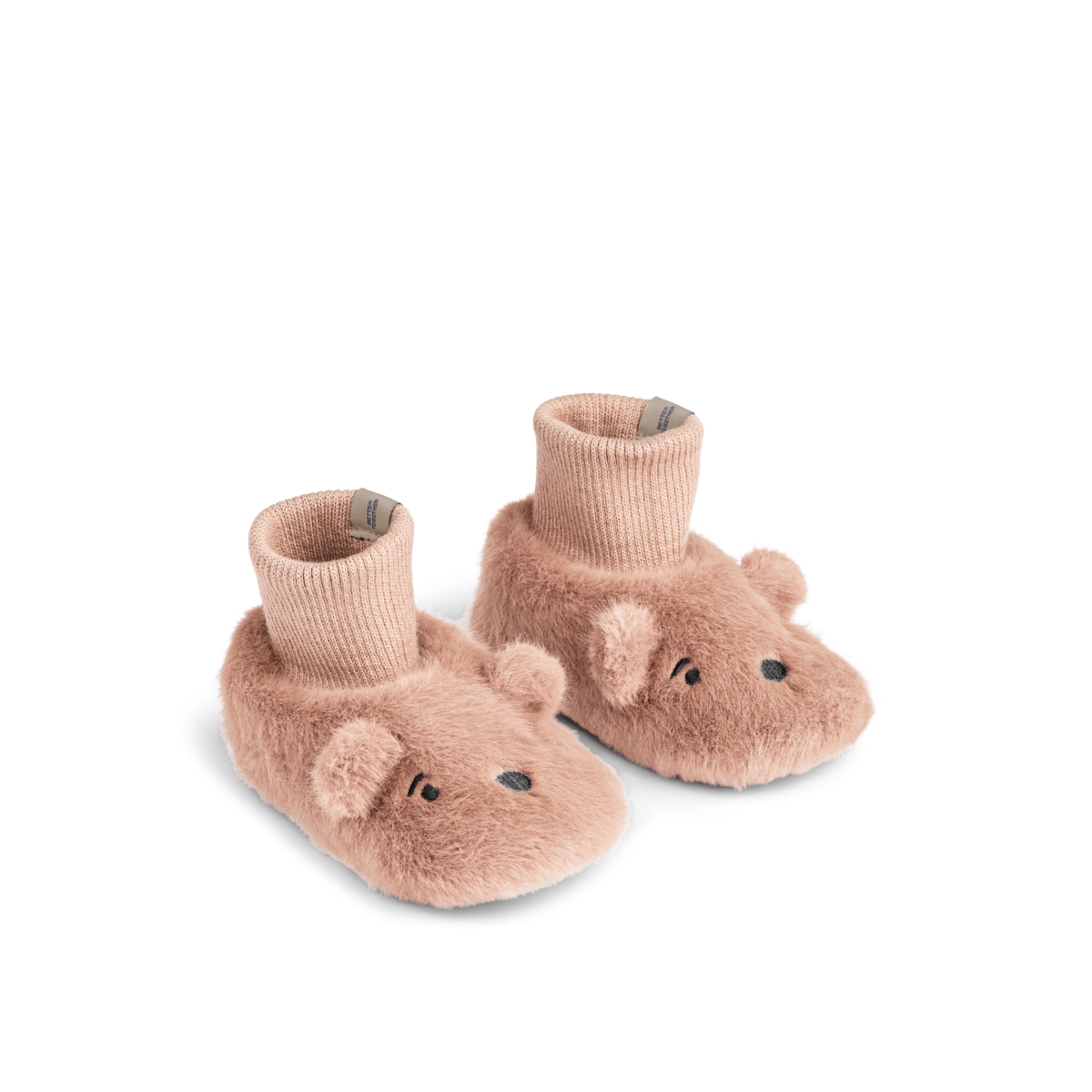 Liewood Beth Bear Plush Slippers - Pale tuscany