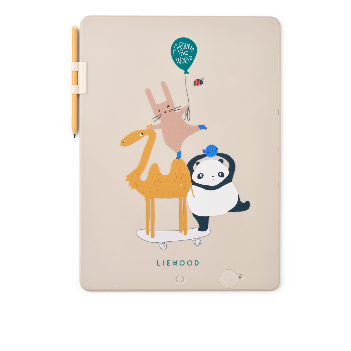 Liewood Zora LCD Tegnetavle - Around the world/Sandy