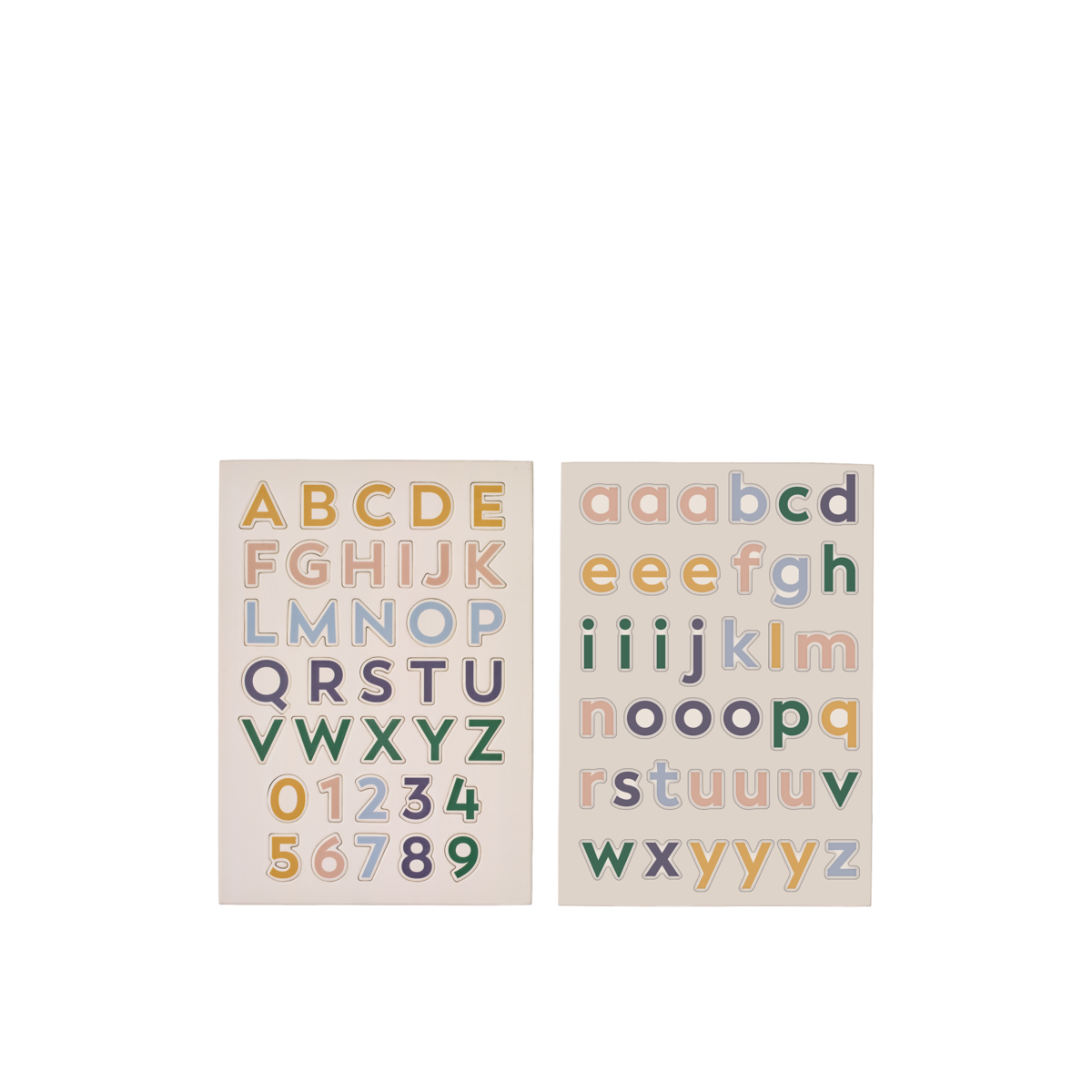 Liewood Vento - Alphanumeric Magnets -  Sandy Multi Mix