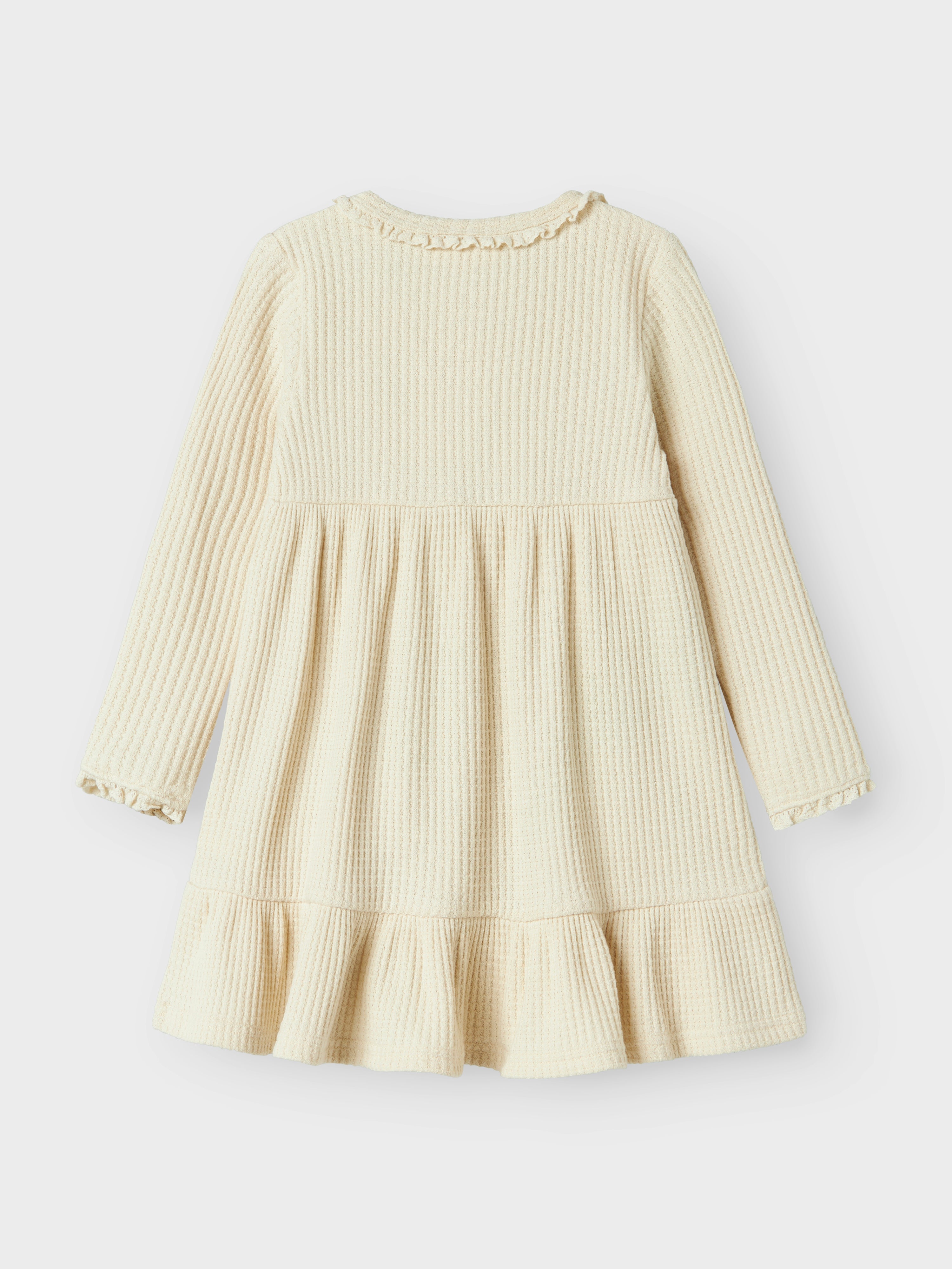 Lil Atelier Osanne LS Dress - Turtledove