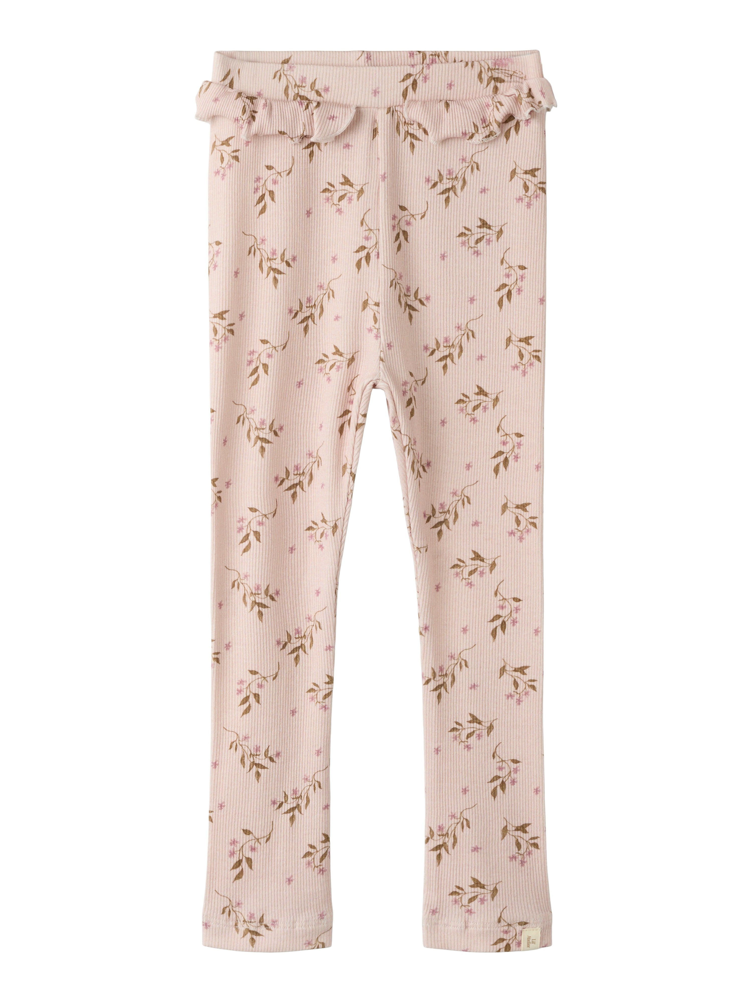 Lil Atelier Gavo - Efi Slim Leggings NOOS - Hushed Violet/Flower