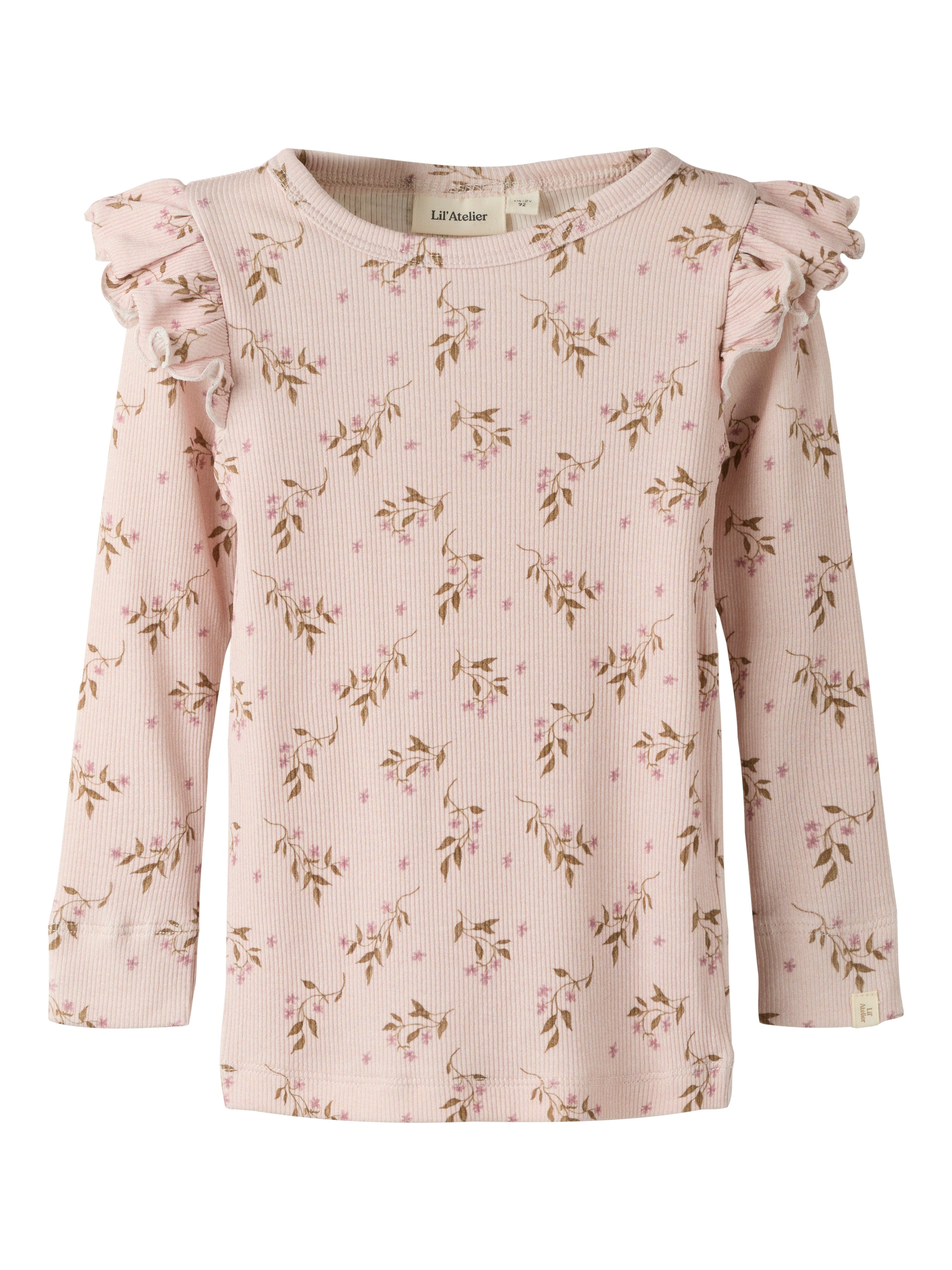 Lil Atelier Gavo - Eko Slim Top NOOS - Hushed Violet/Flower