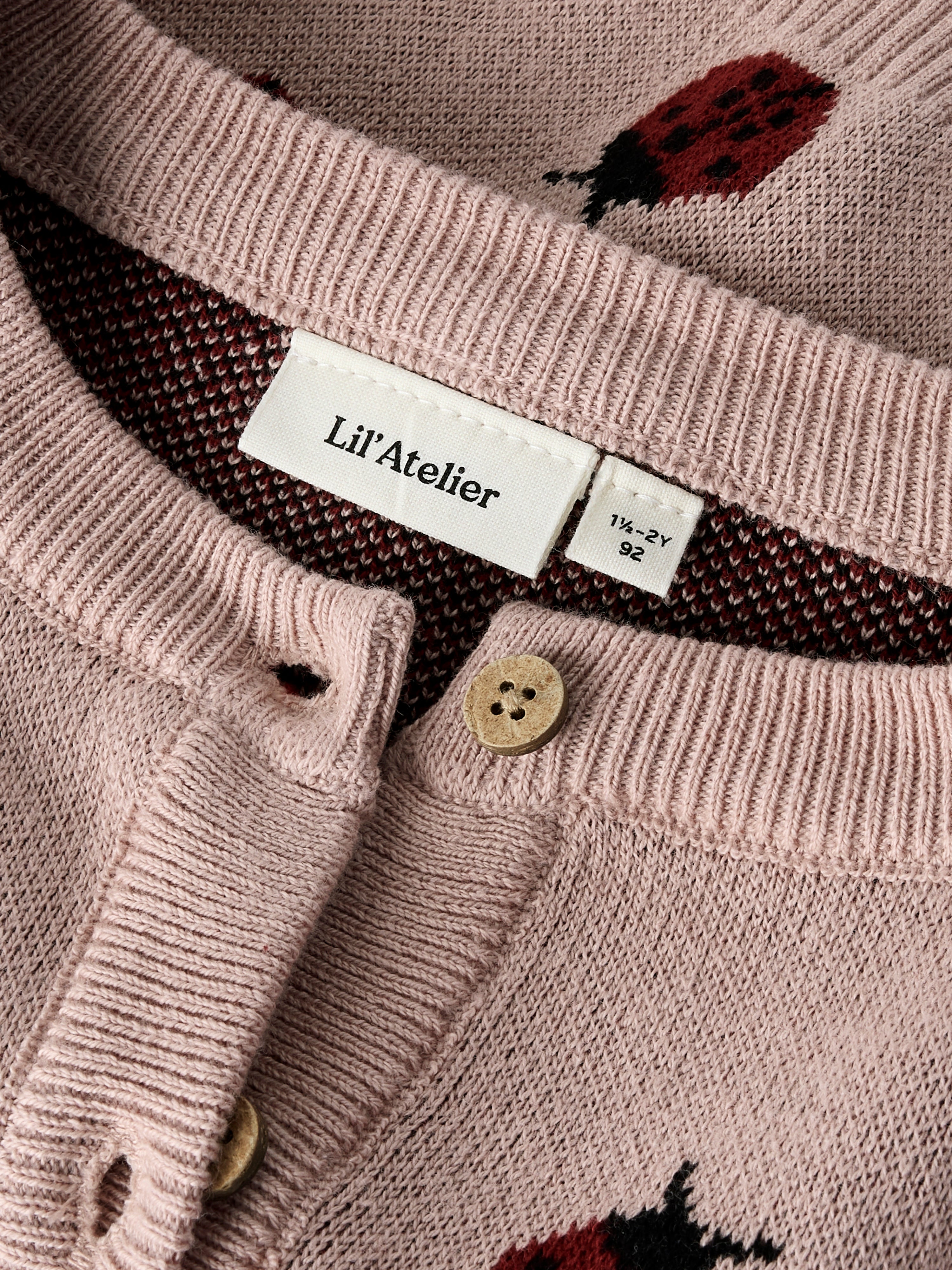 Lil Atelier Lulio - Knit Cardigan NOOS - Misty Rose