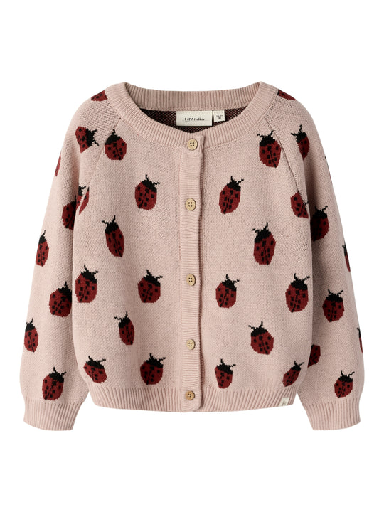 Lil Atelier Lulio - Knit Cardigan NOOS - Misty Rose