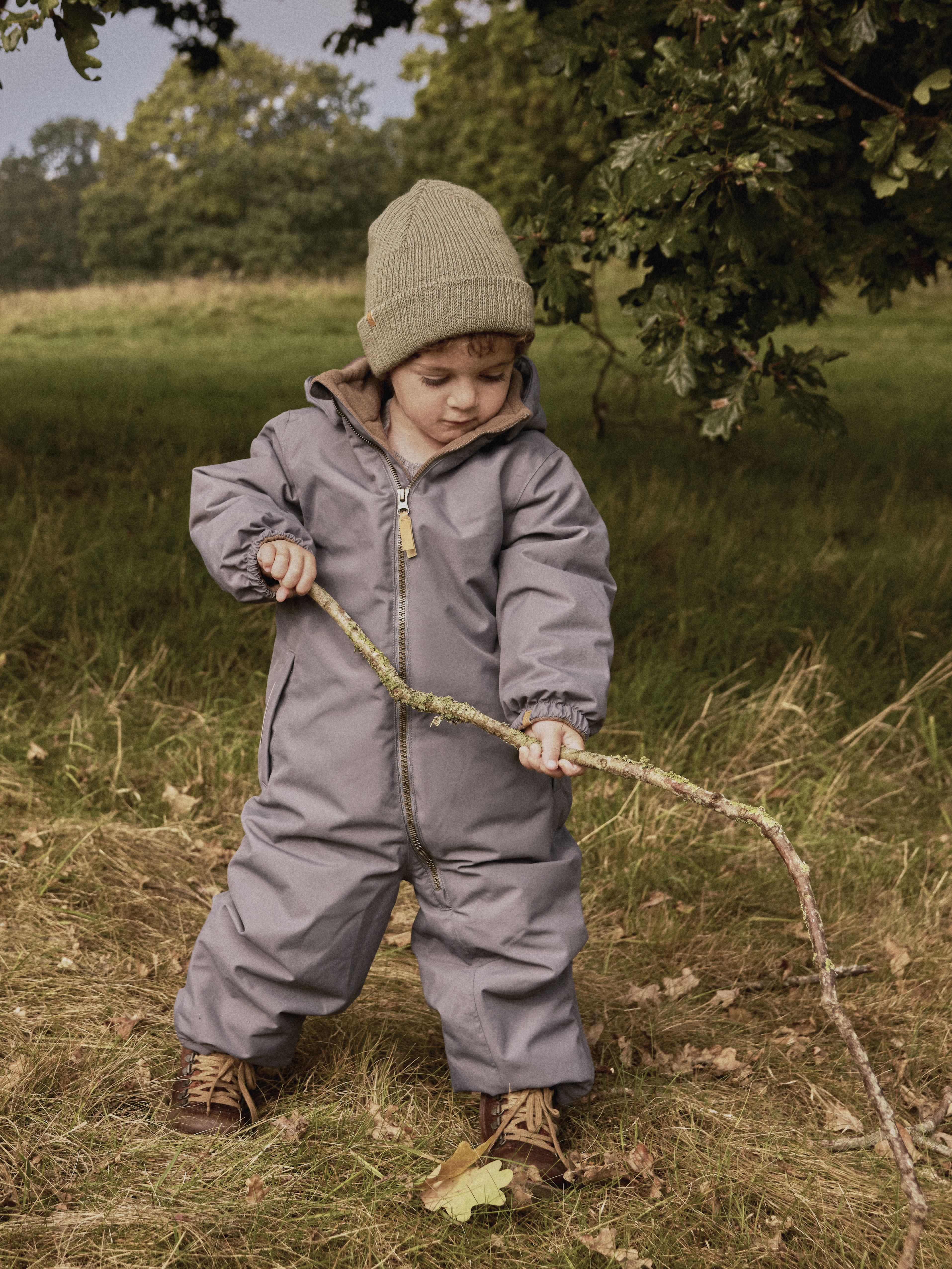 Lil Atelier Lasnow10 - Snowsuit FO - Poppy Seed