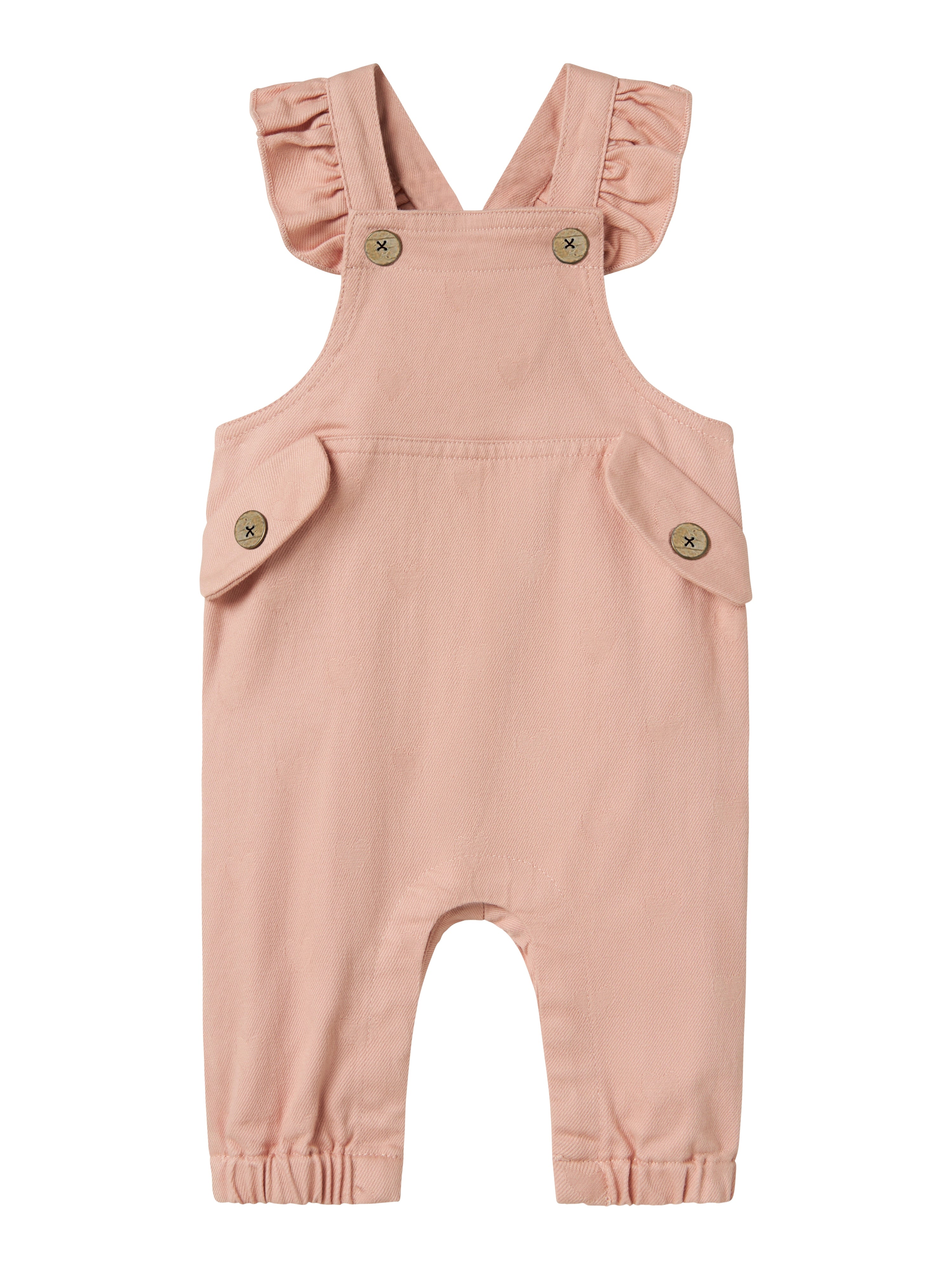 Lil Atelier Lamina Loose Twill Overall - Misty Rose