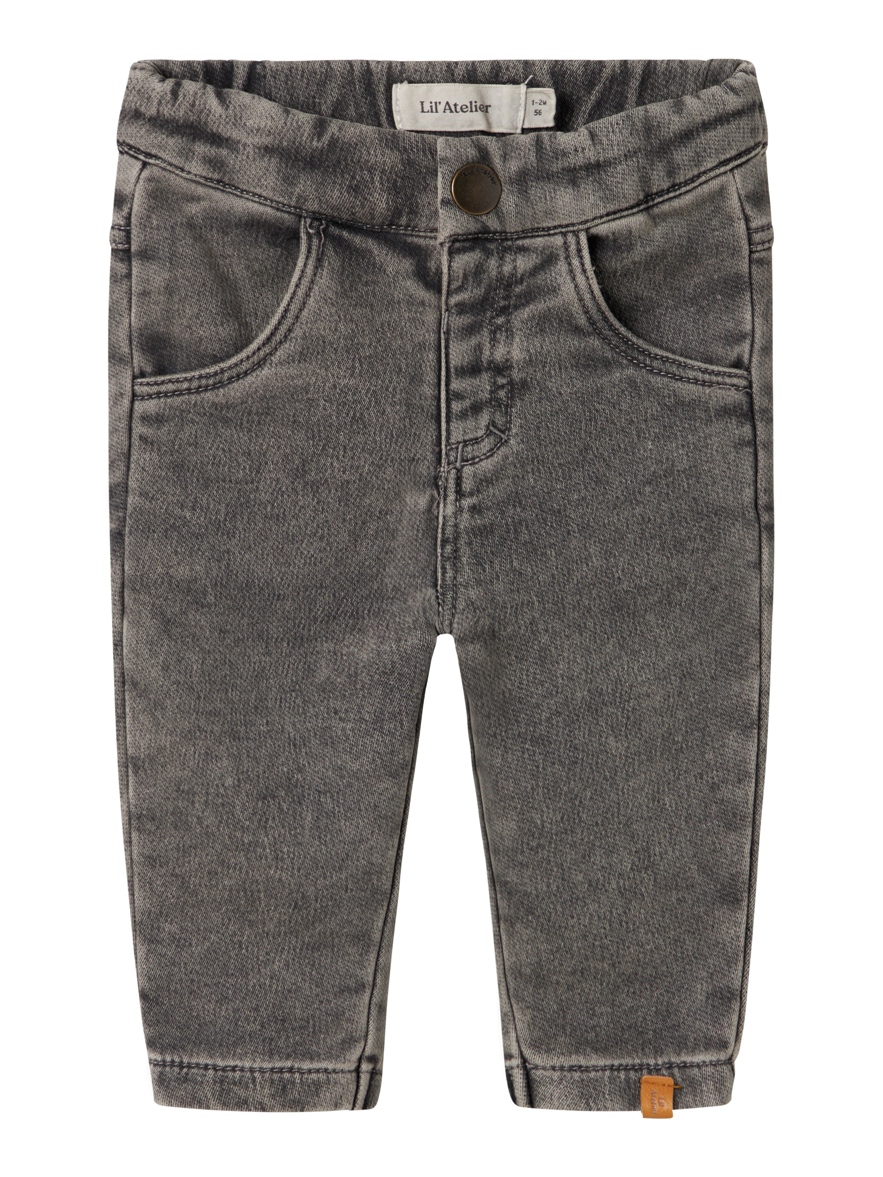 Lil Atelier - Lulia Loose Jeans - Medium Grey Denim