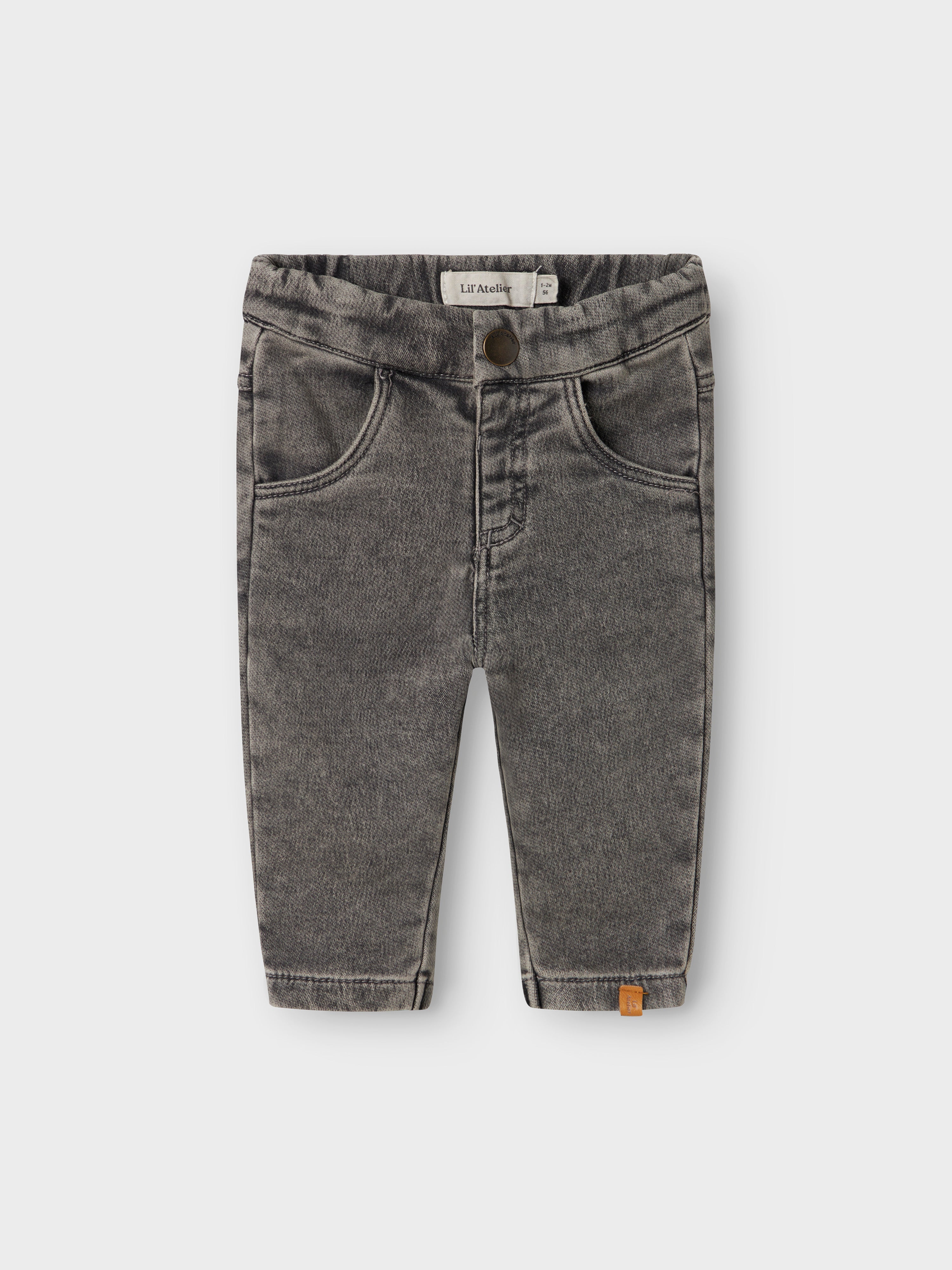 Lil Atelier - Lulia Loose Jeans - Medium Grey Denim