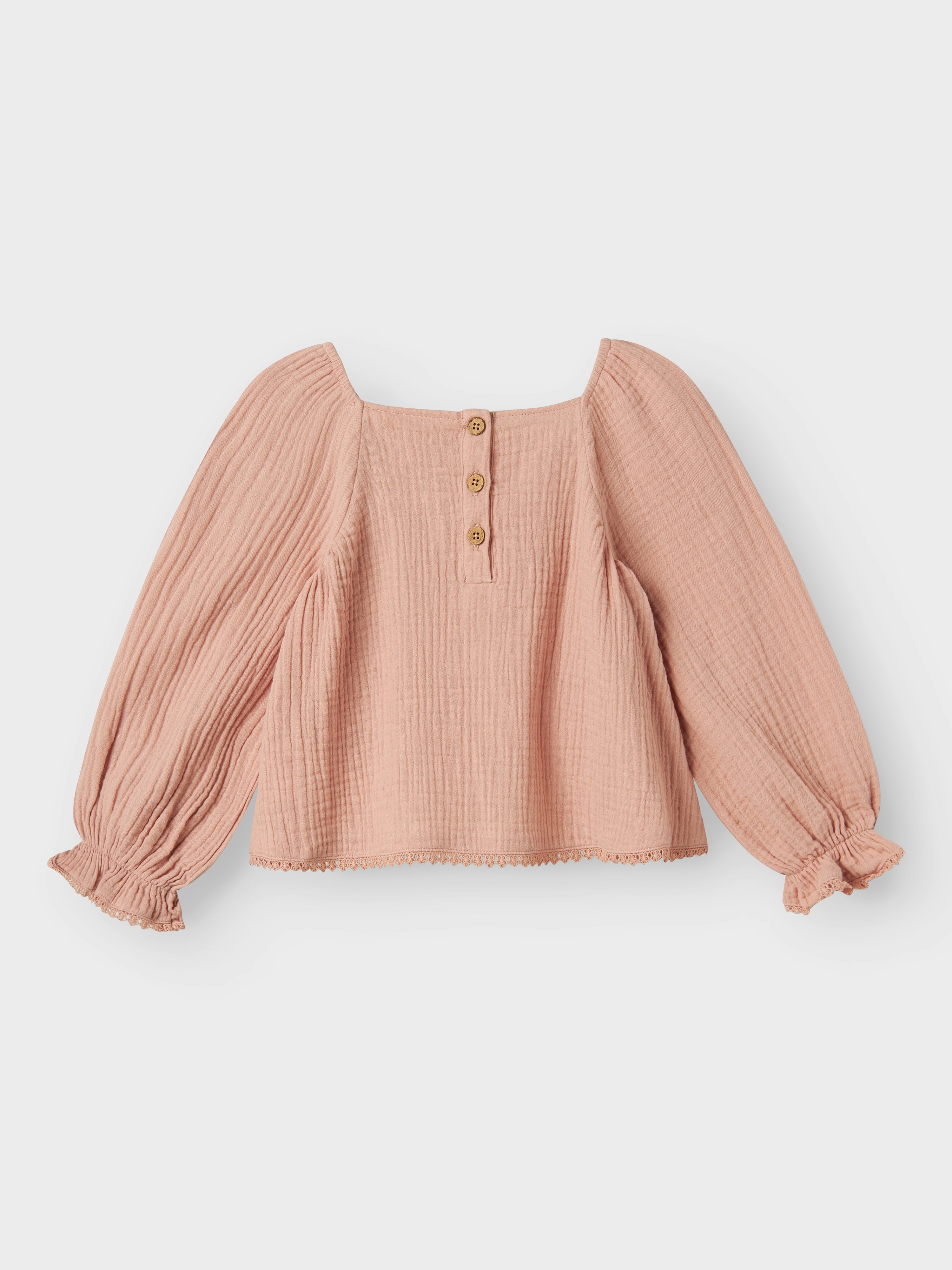 Lil Atelier Lulu LS Shirt - Misty Rose