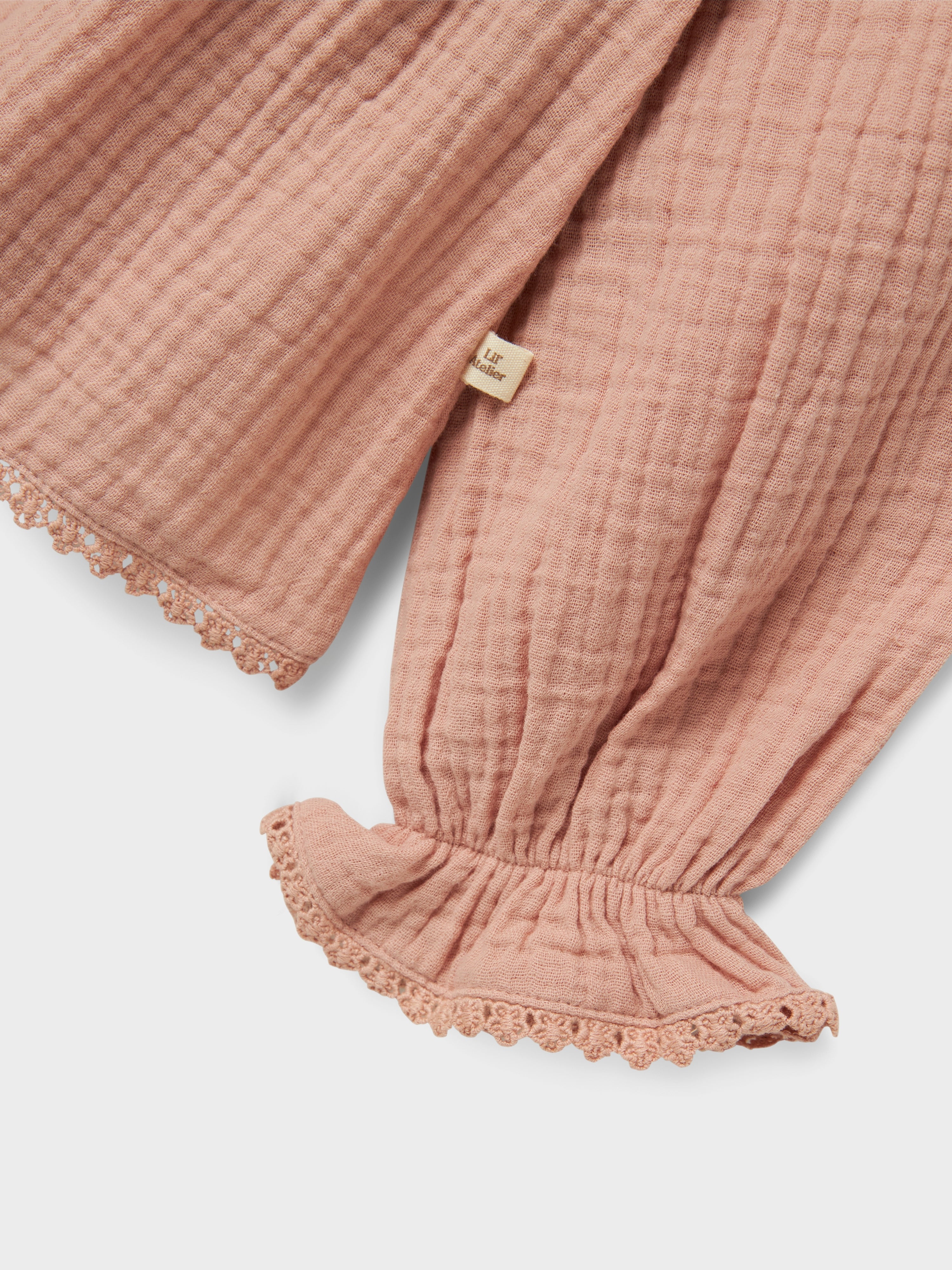 Lil Atelier Lulu LS Shirt - Misty Rose