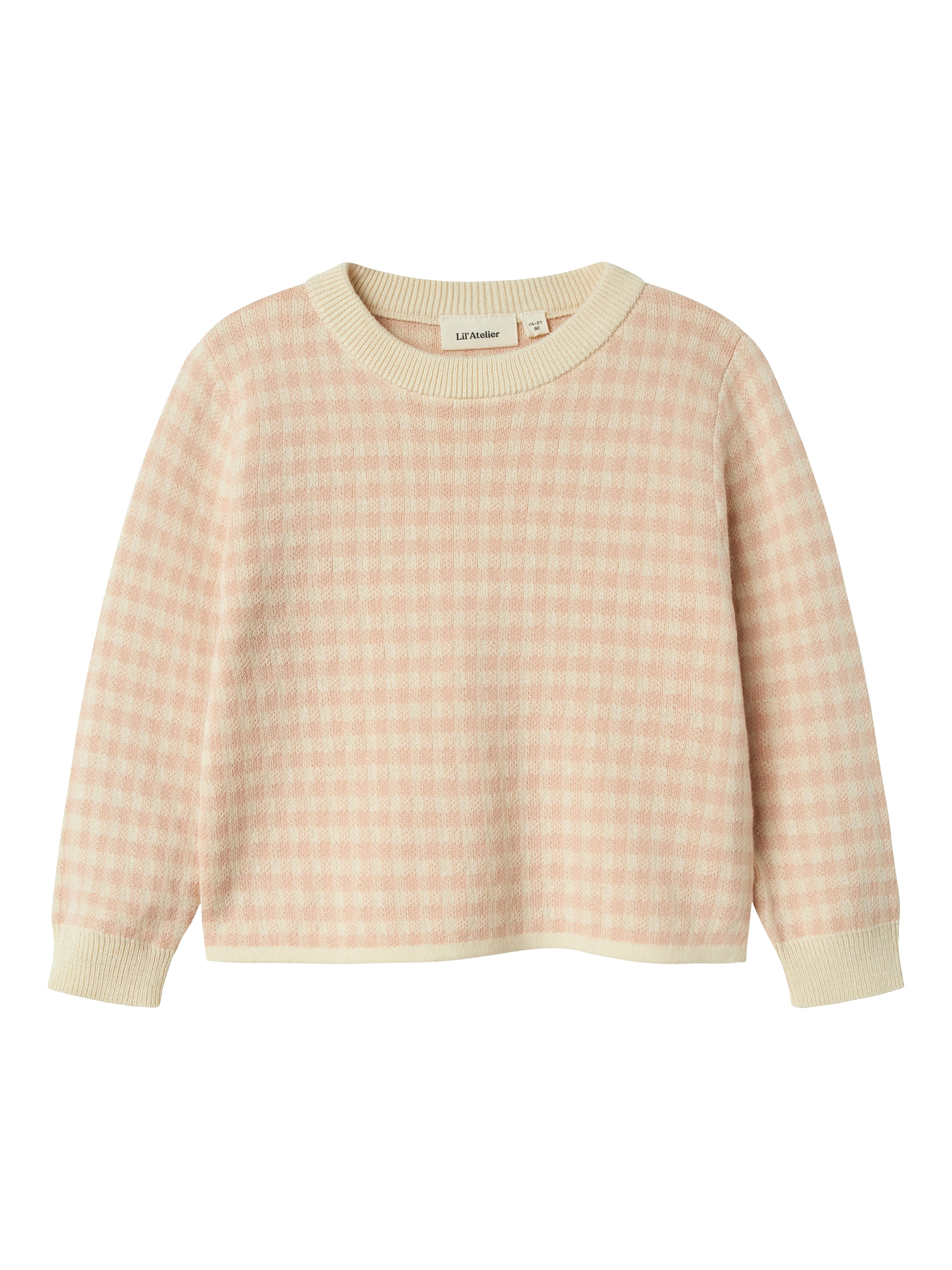 Lil Atelier Nadie Loose Knit - Cameo Rose