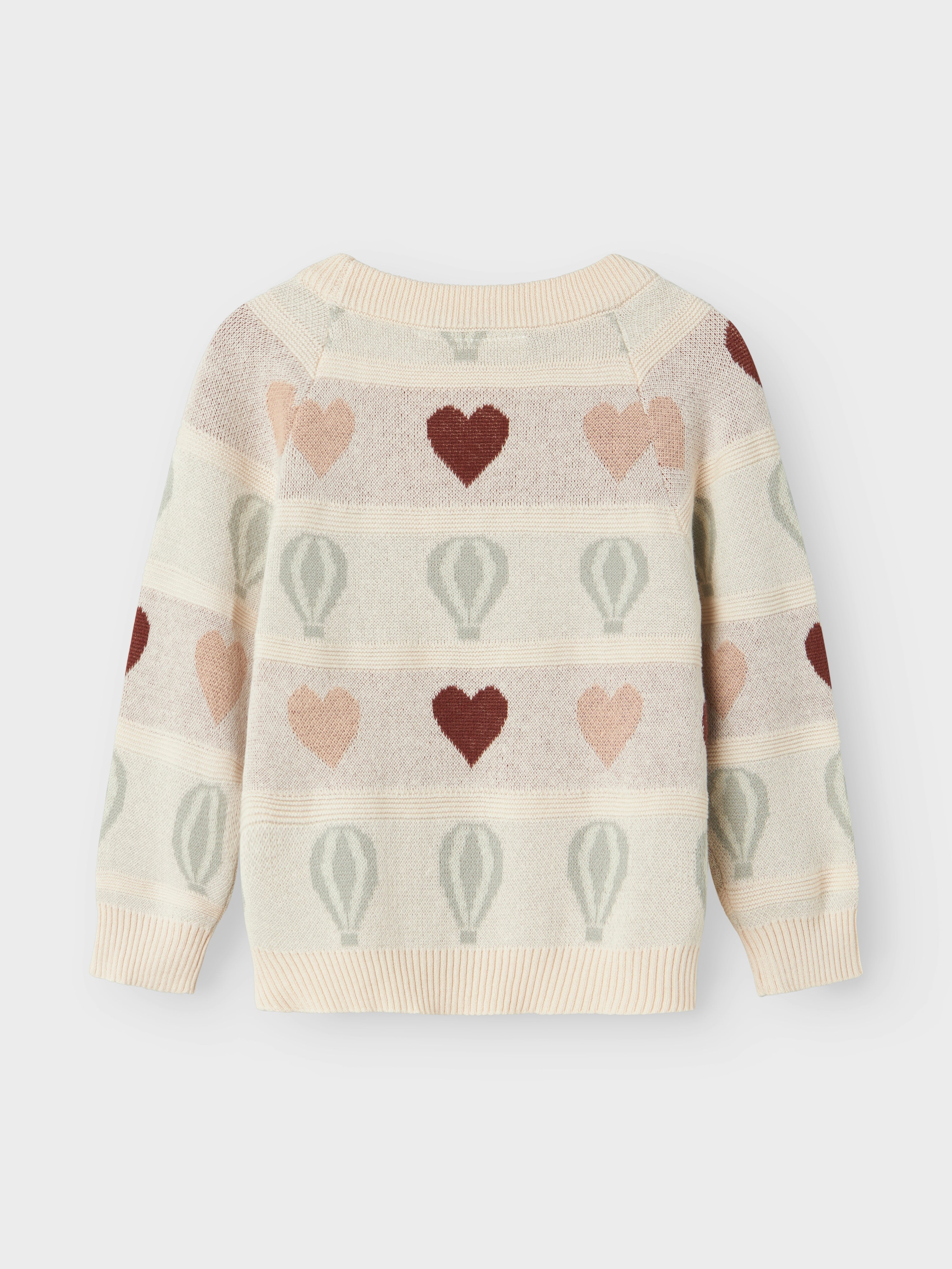 Lil Atelier Lamai Kis Knit - Pastel Parchment