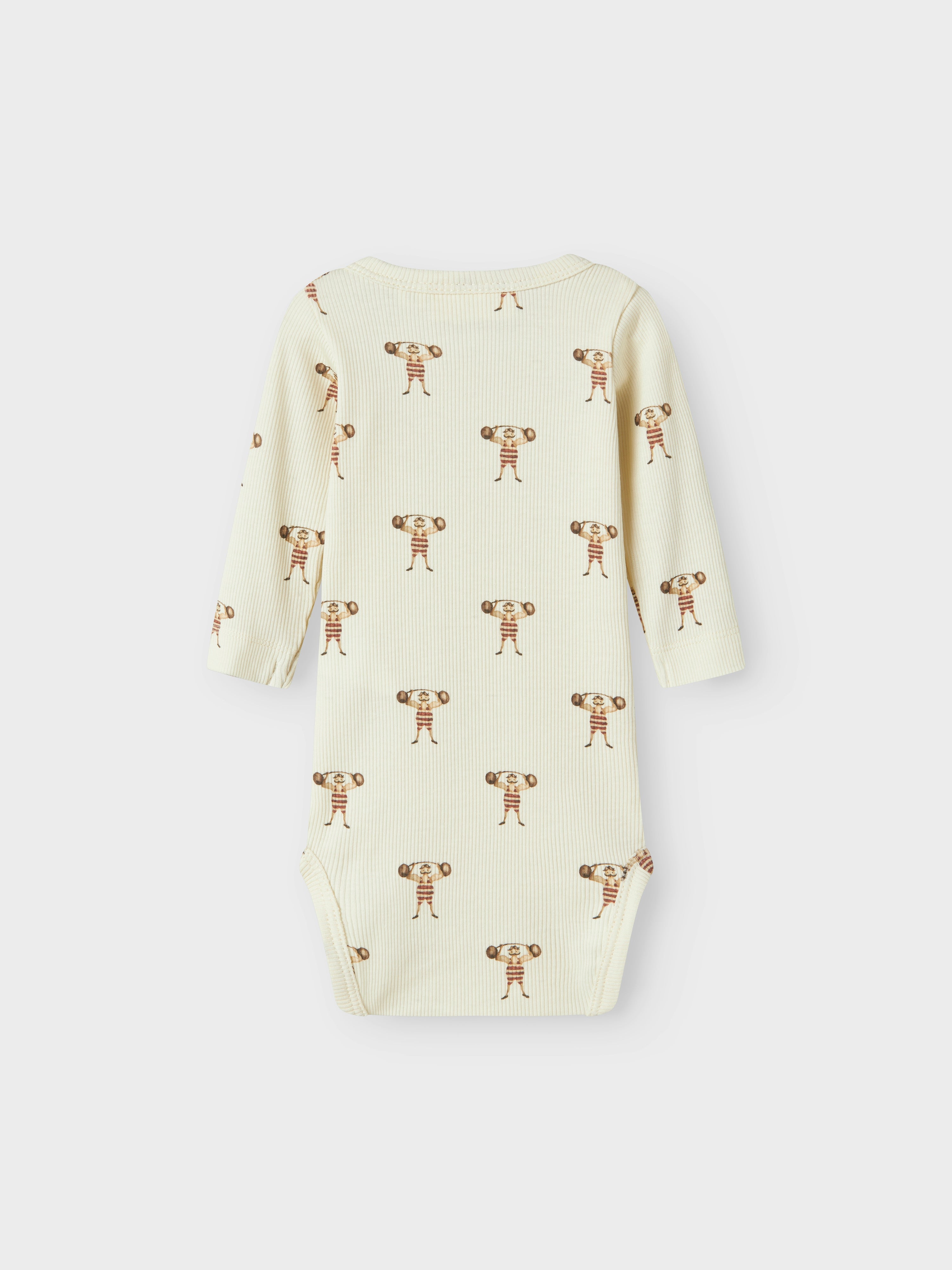 Lil Atelier Lavo Enk Body - Turtledove/Strong Man