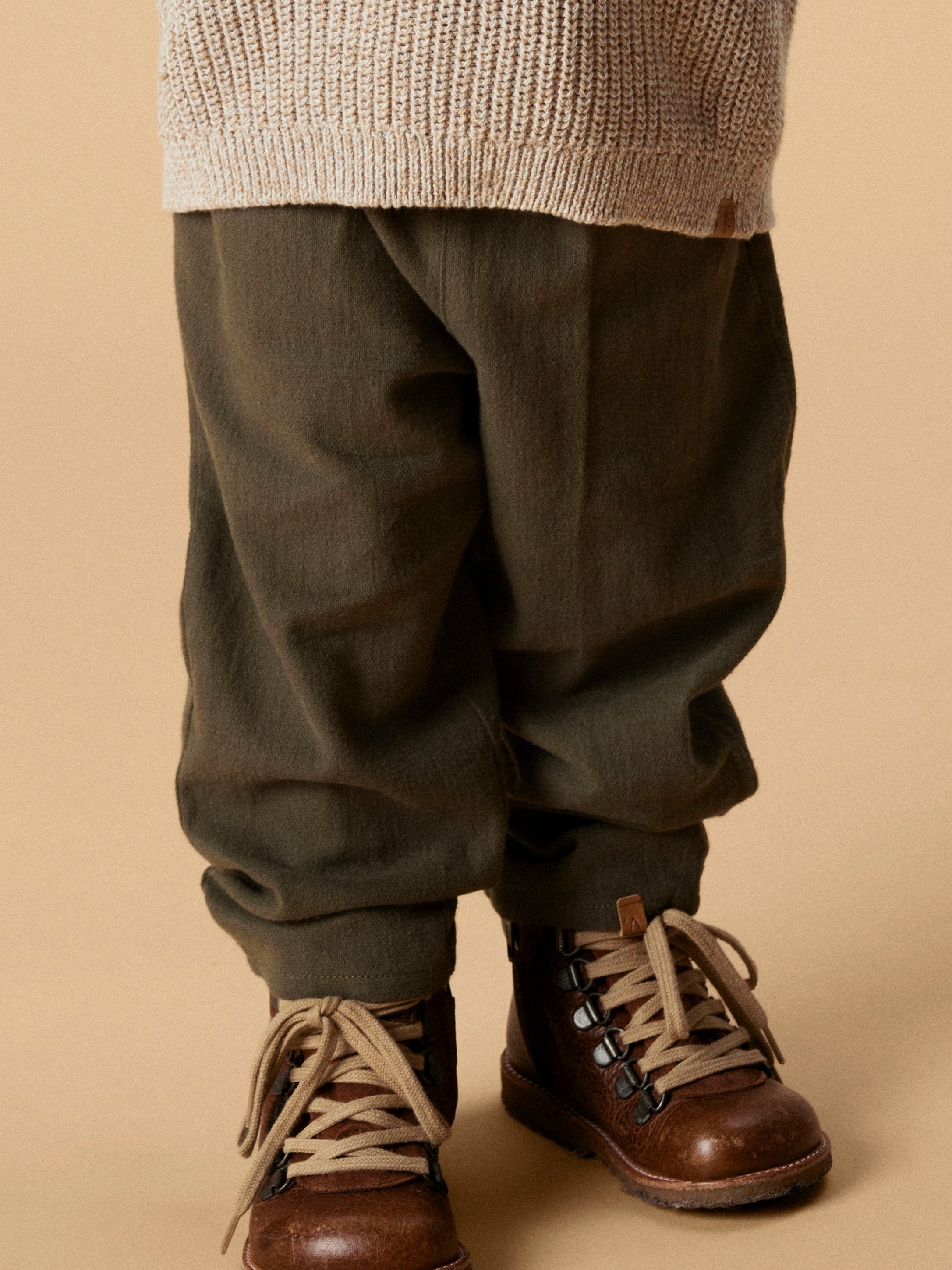 Lil Atelier Rebel LS Shirt - Sepia Tint