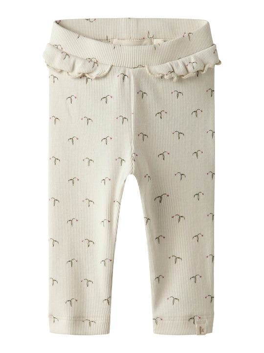 Lil Atelier Gago Kef Slim Leggings - Almost Mauve/Tulip