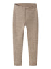 Lil Atelier Nilo - Wool Slim Leggings - Sepia Tint