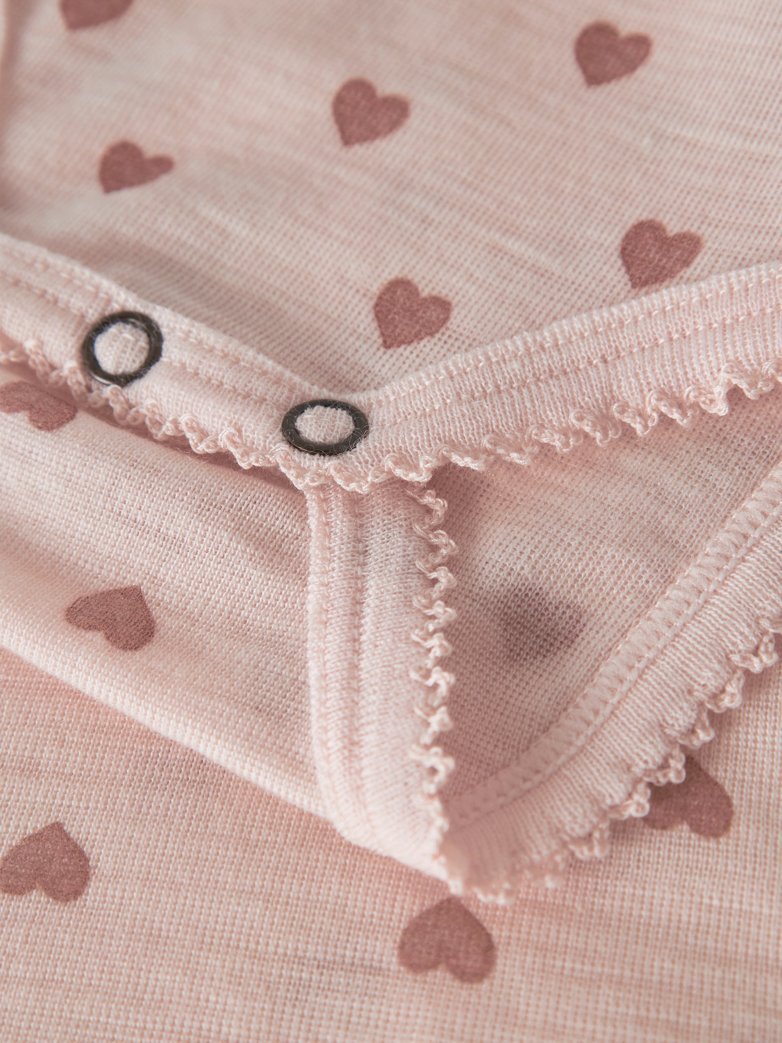 Lil Atelier - Noel Nia Wool LS Slim Body - Morganite / Heart
