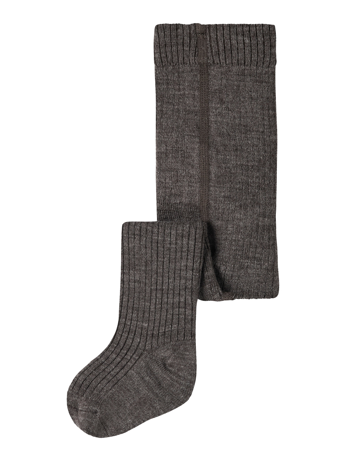 Lil Atelier Rakel - Nil Wo/Po Pantyhose - Sepia Tint Melange