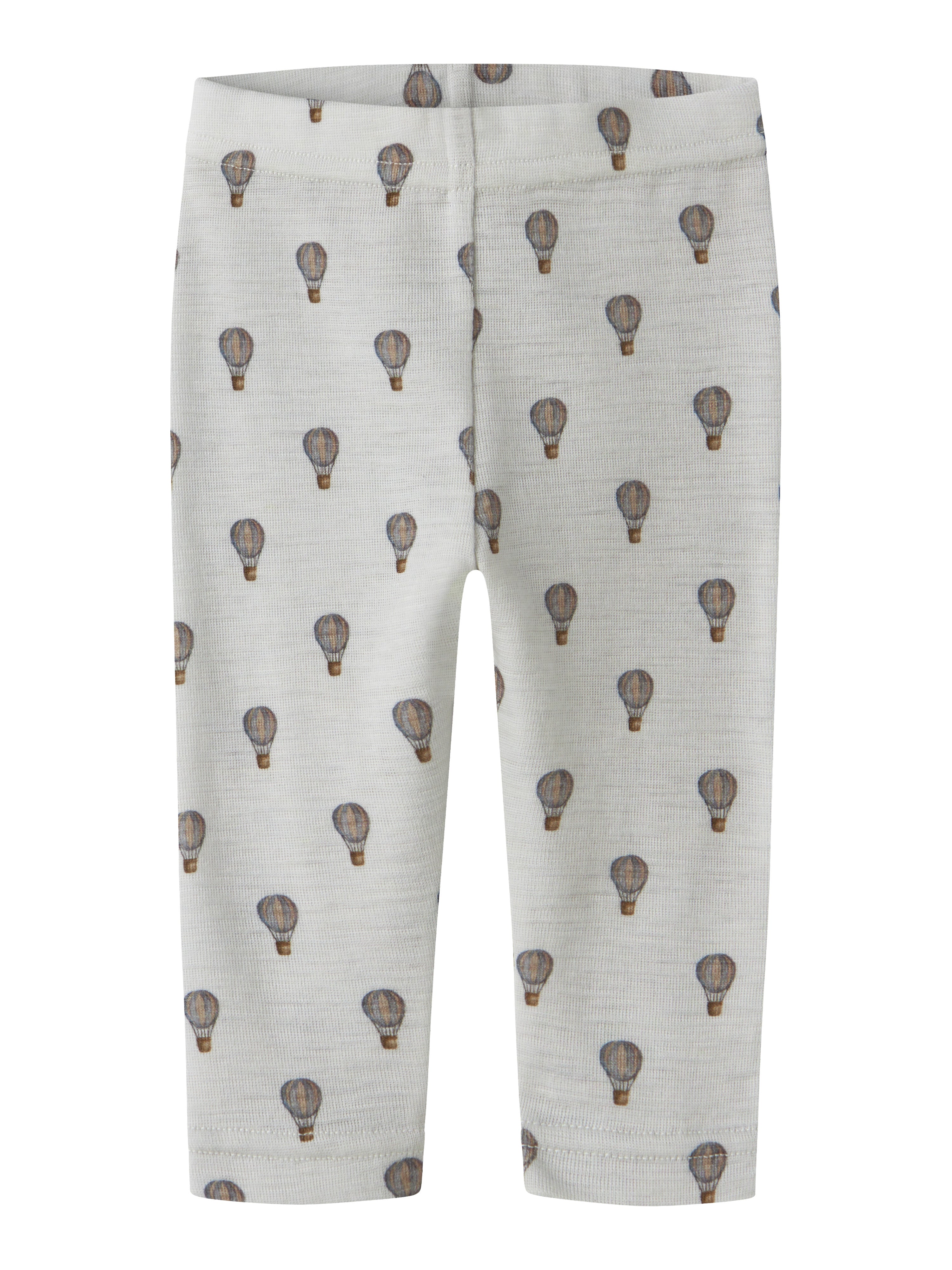 Lil Atelier - Noel Nor Wool Slim Legging - Oyster Mushroom / Airballoon