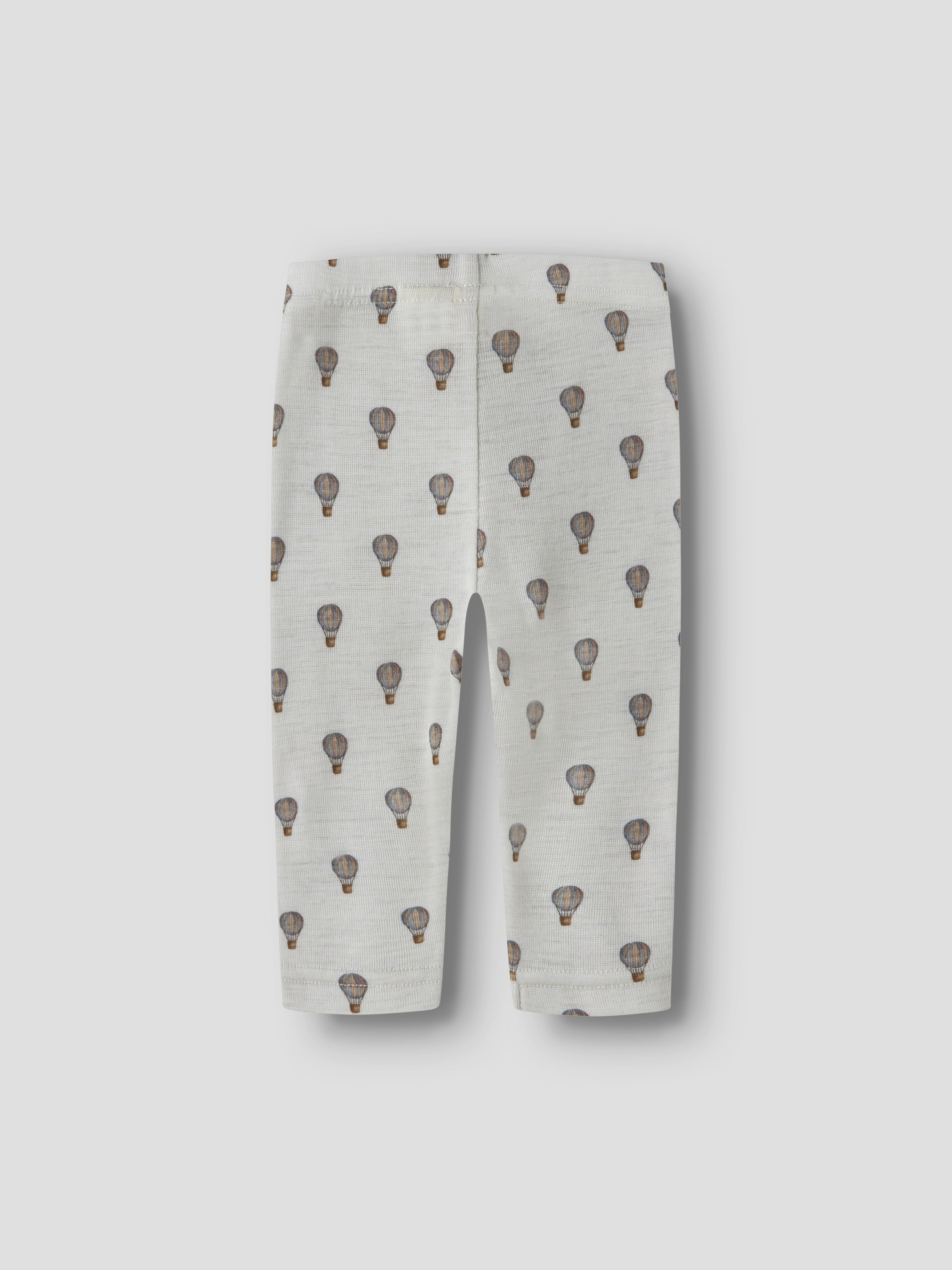 Lil Atelier - Noel Nor Wool Slim Legging - Oyster Mushroom / Airballoon