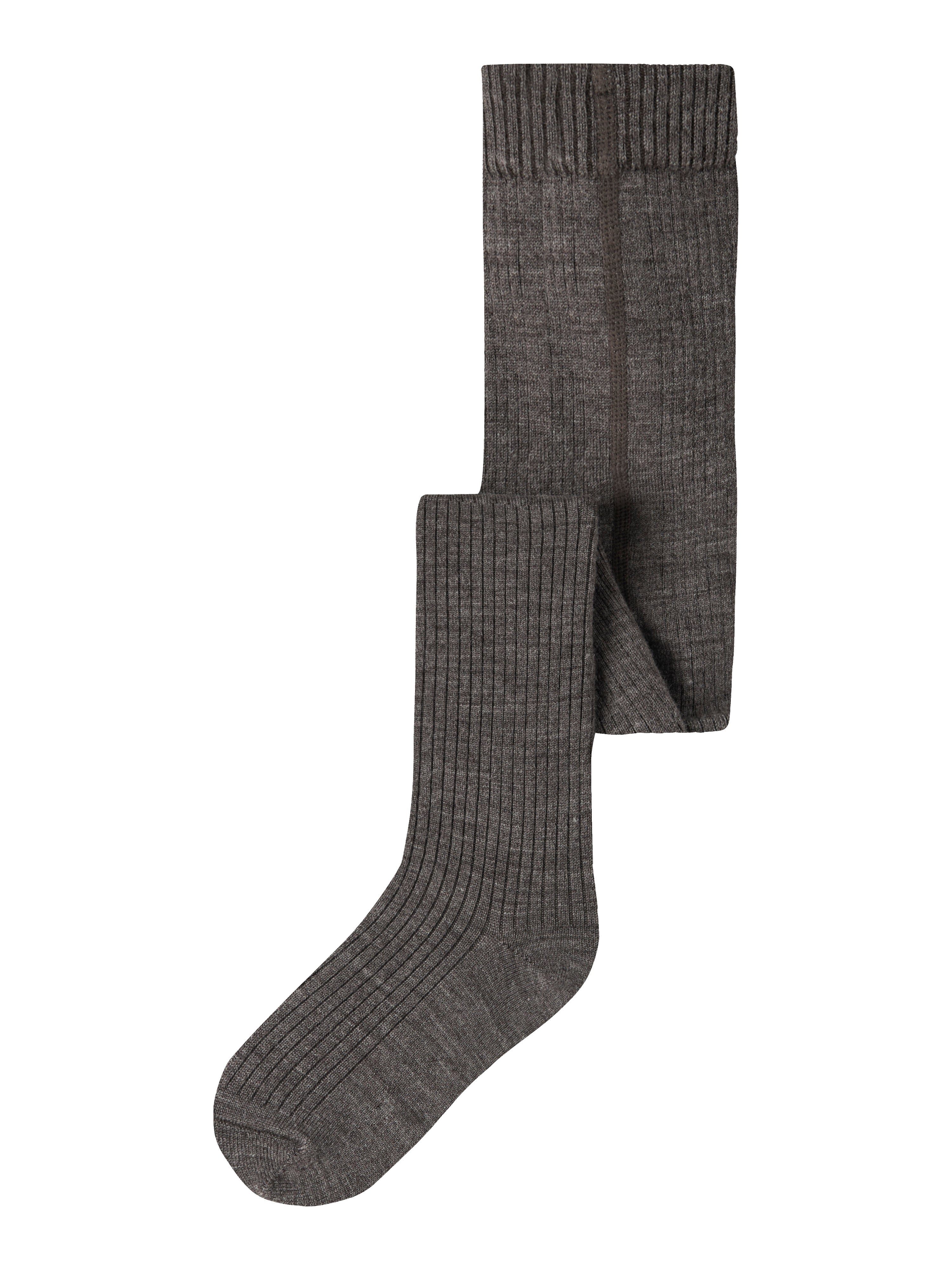 Lil Atelier Rakel - Nil Pantyhose Wo/Po - Sepia Tint Melange