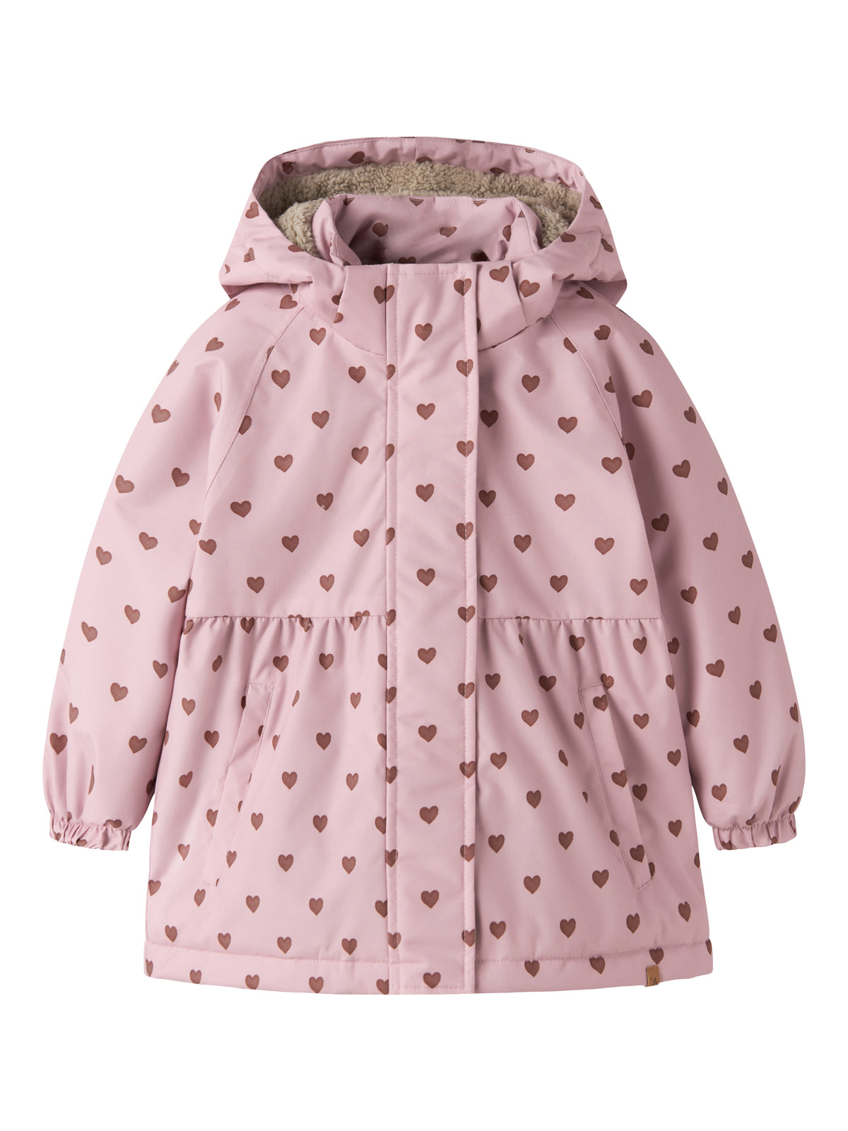 Lil Atelier Lasnow05 - Jacket AOP - Zephyr / Hearts