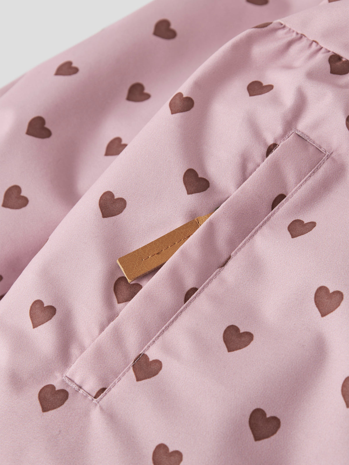 Lil Atelier Lasnow05 - Jacket AOP - Zephyr / Hearts