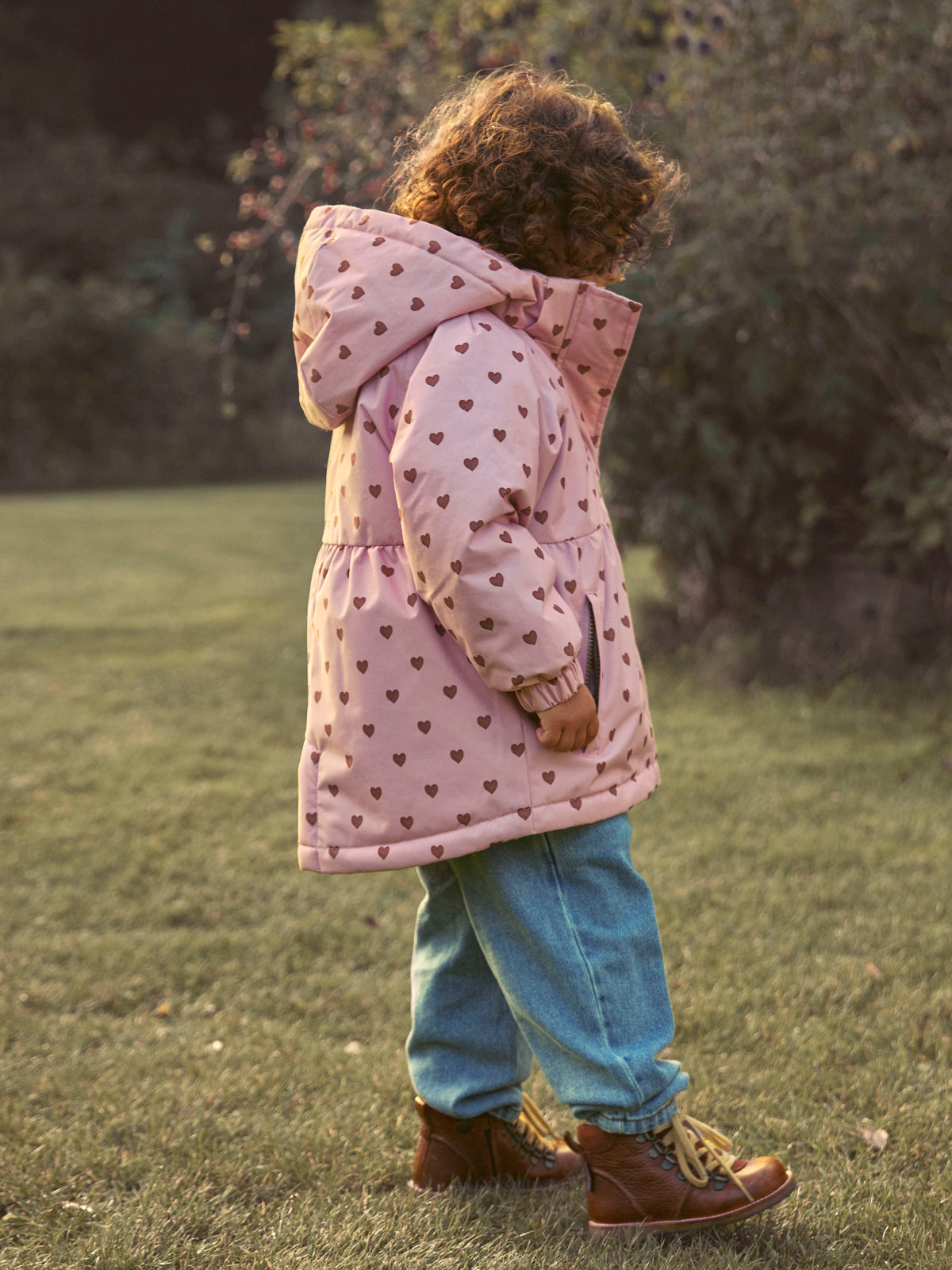 Lil Atelier Lasnow05 - Jacket AOP - Zephyr / Hearts