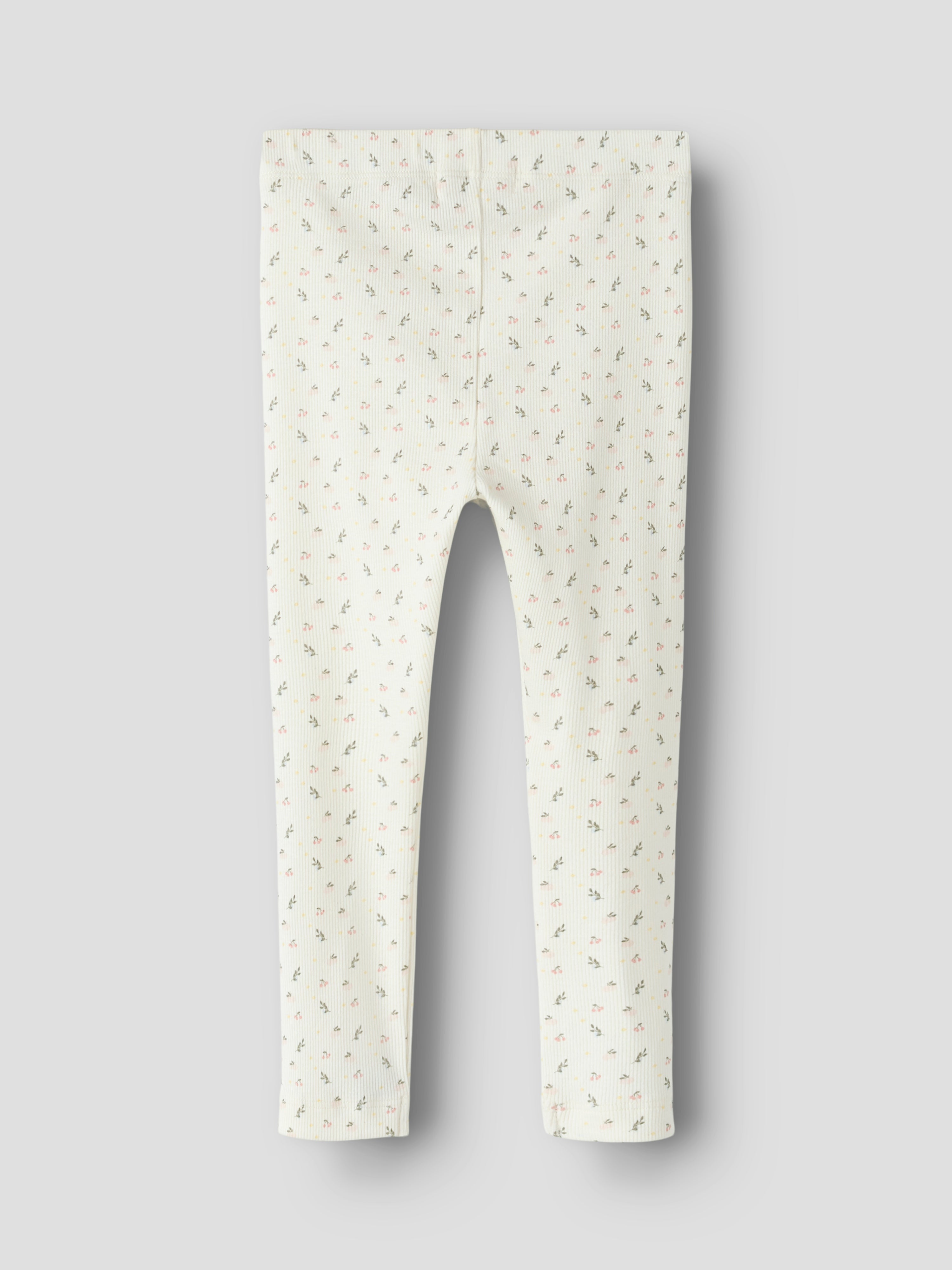Lil Atelier Gago Slim Leggings - Coconut Milk/Small Flower