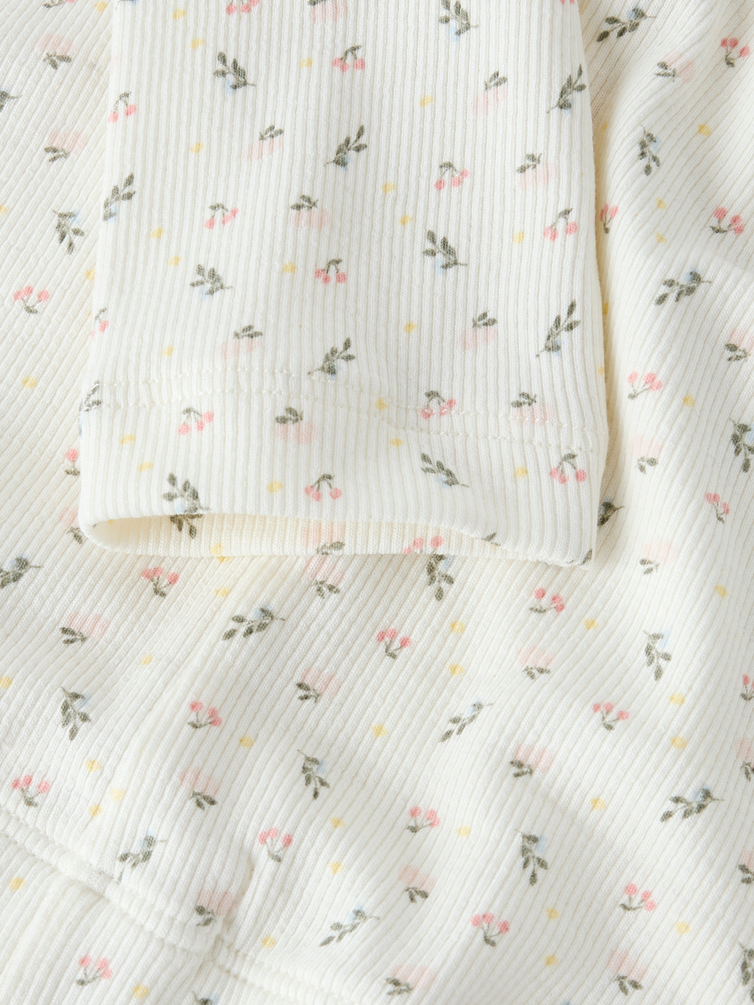 Lil Atelier Gago Slim Leggings - Coconut Milk/Small Flower