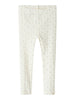 Lil Atelier Gago Slim Leggings - Coconut Milk/Small Flower