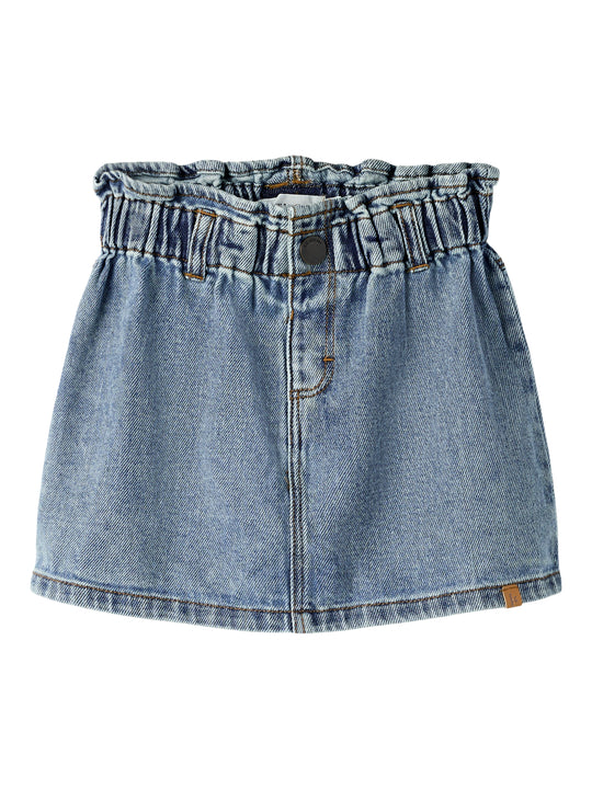 Lil Atelier Karole - Denim Skirt - Medium Blue Denim