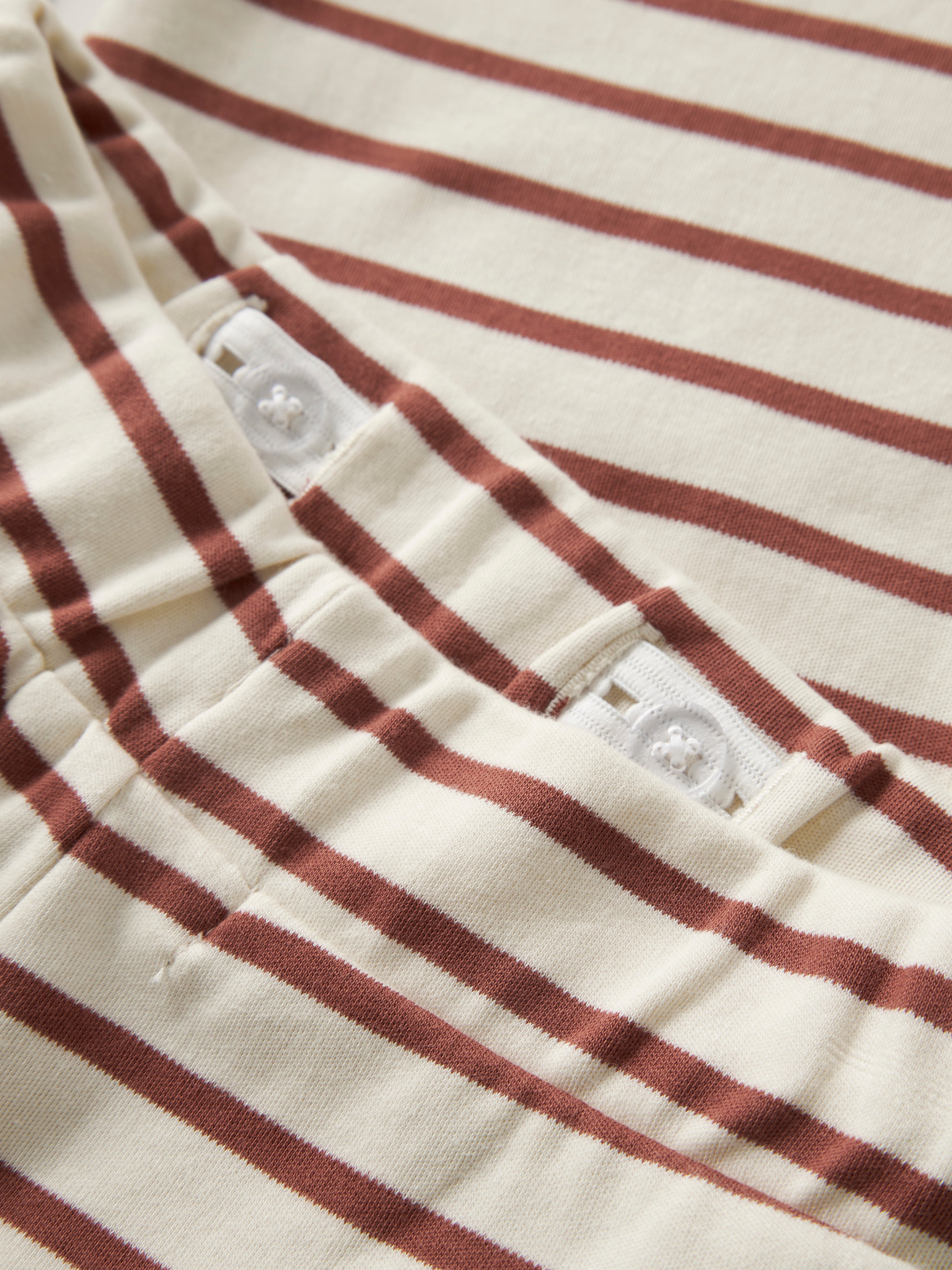 Lil Atelier Limia - Mia Wide Pants - Turtledove/Maple Syrup