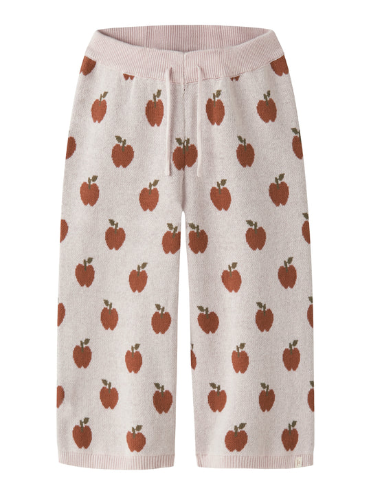Lil Atelier Lulio - Wide Knit Pants - Hushed Violet