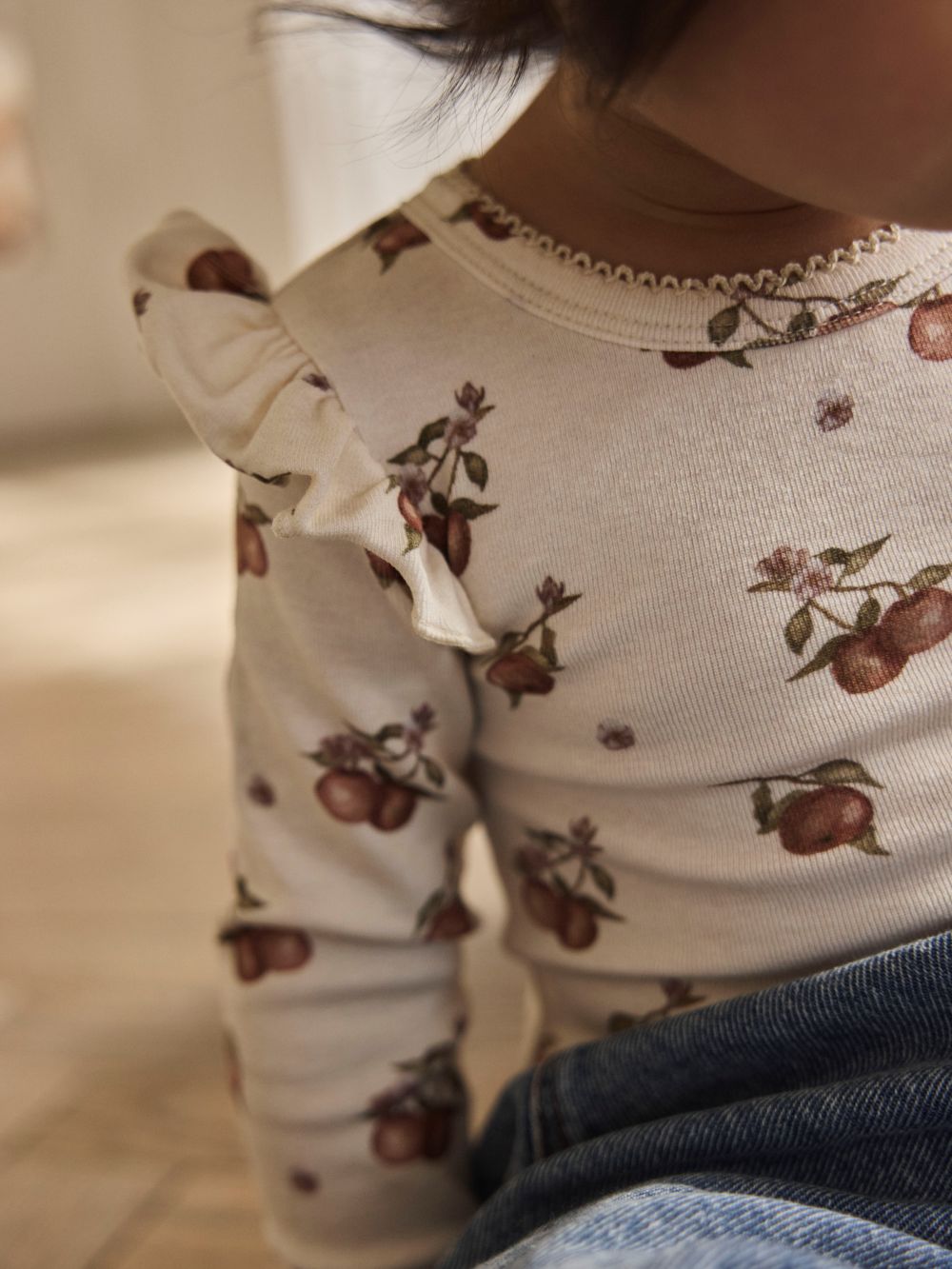 Lil Atelier Gayo - Kep Slim Body - Turtledove/Apple