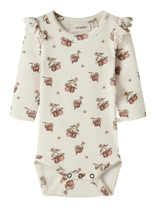 Lil Atelier Gayo - Kep Slim Body - Turtledove/Apple
