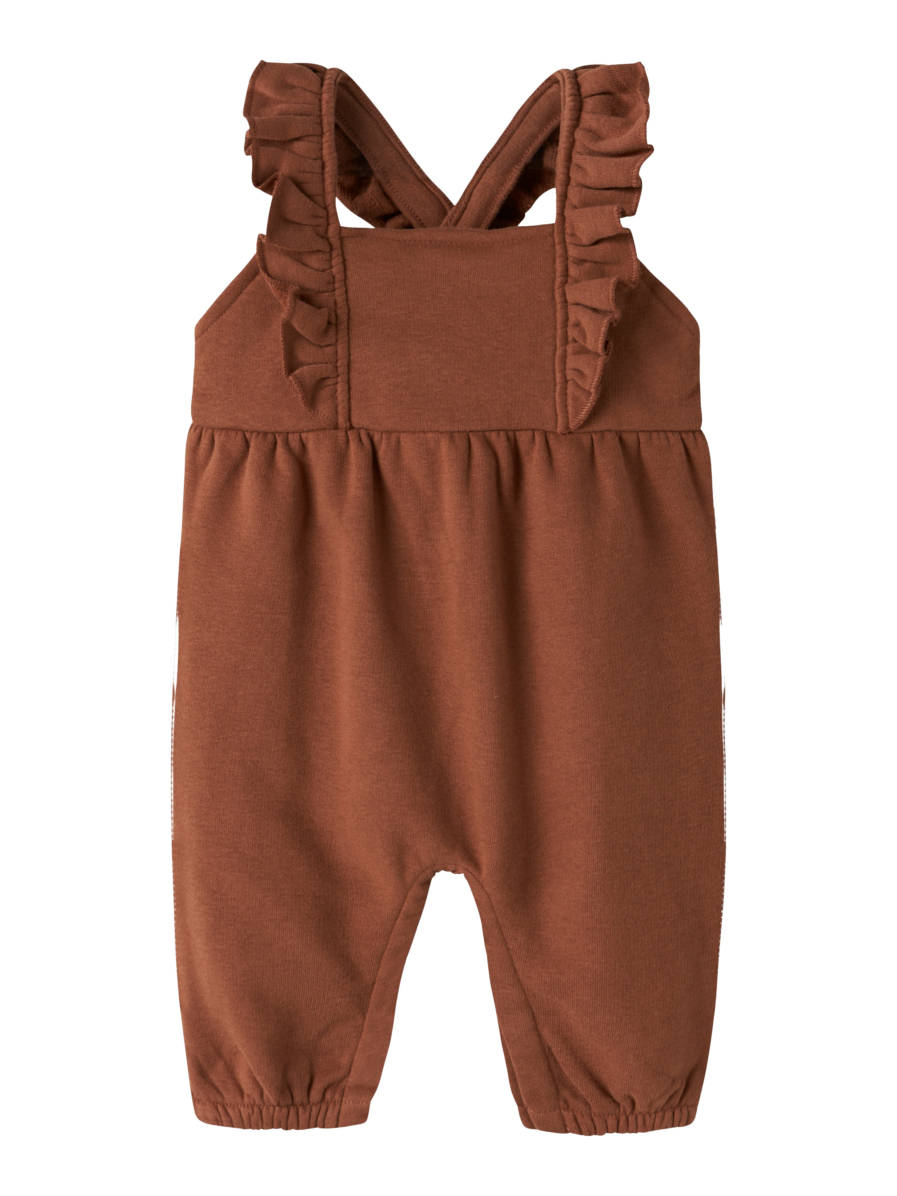 Lil Atelier Ilondon - Ruk Loose Sweat Overall - Maple Syrup