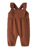 Lil Atelier Ilondon - Ruk Loose Sweat Overall - Maple Syrup