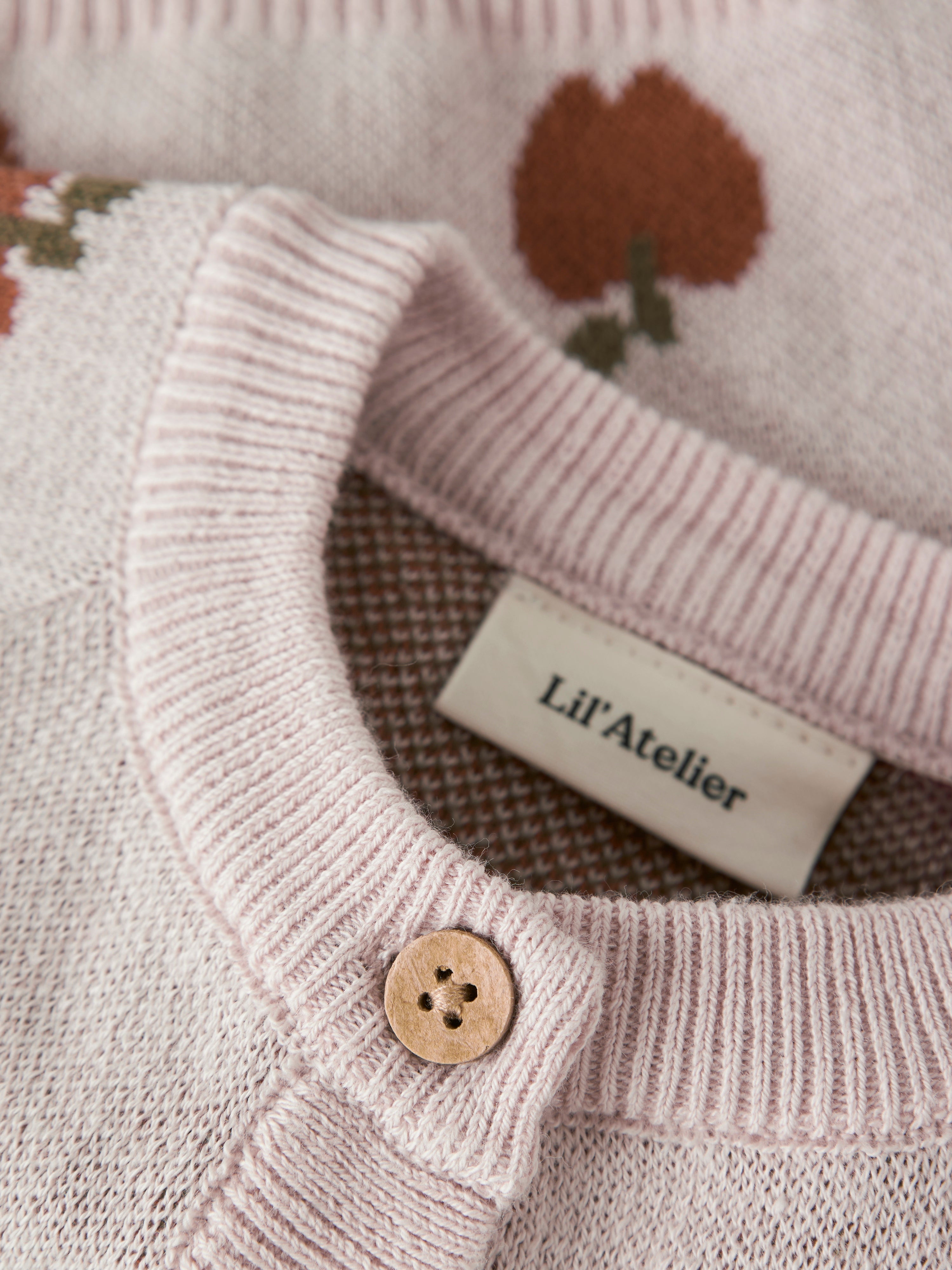 Lil Atelier Lulio - Knit Cardigan NOOS - Hushed Violet